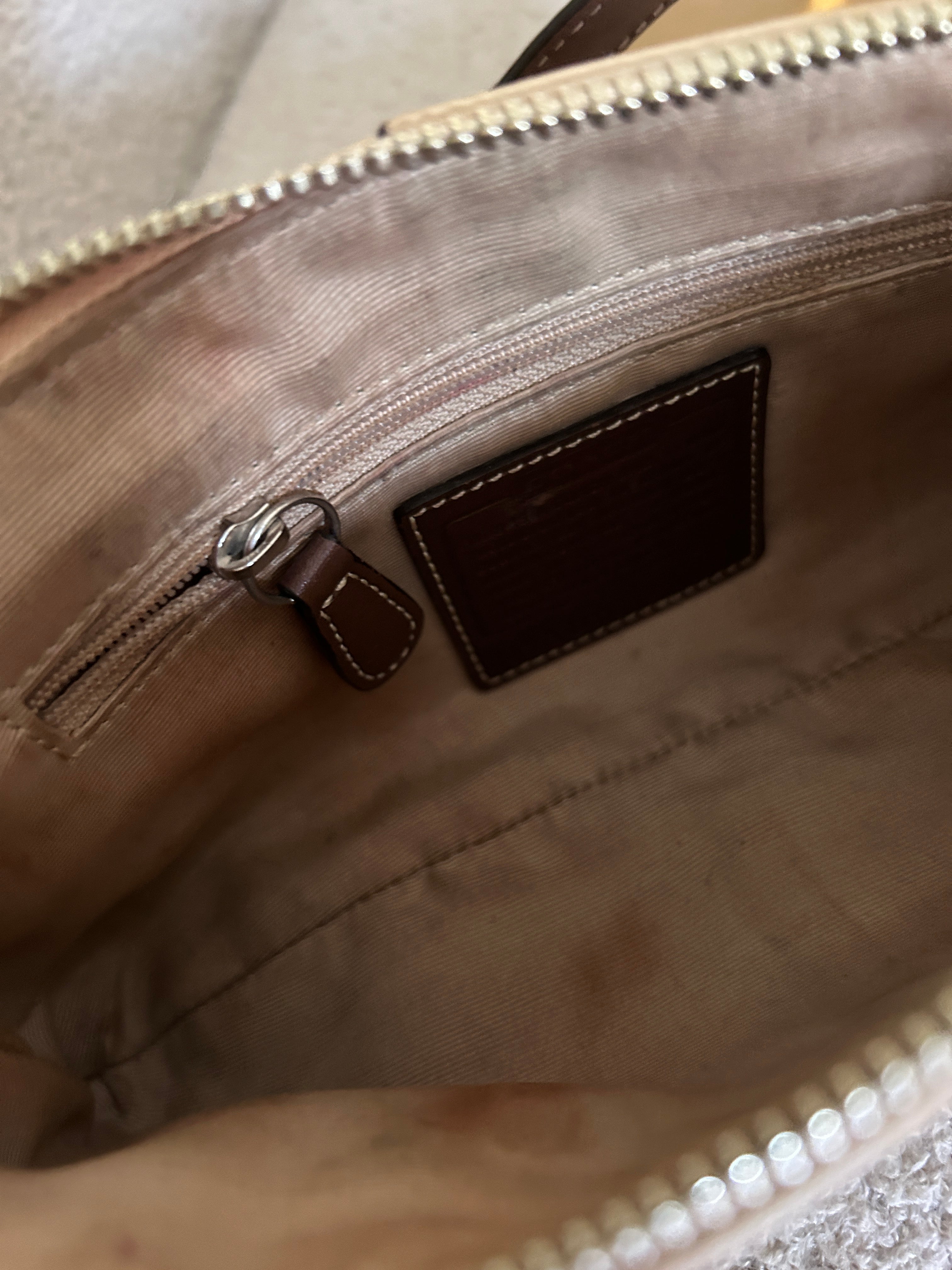 Vintage Coach mini Soho buckle shoulder bag