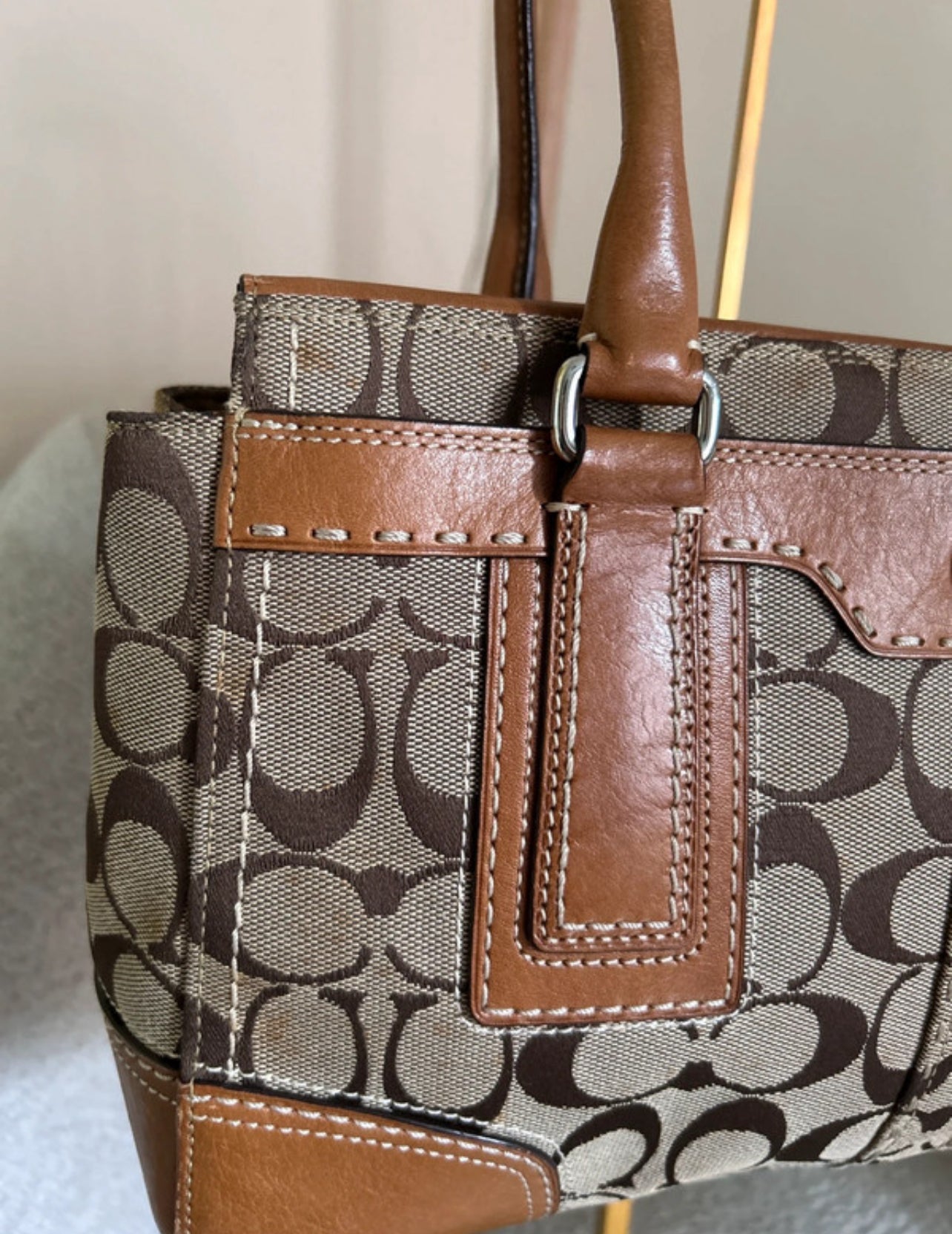 Vintage Coach shoulder bag