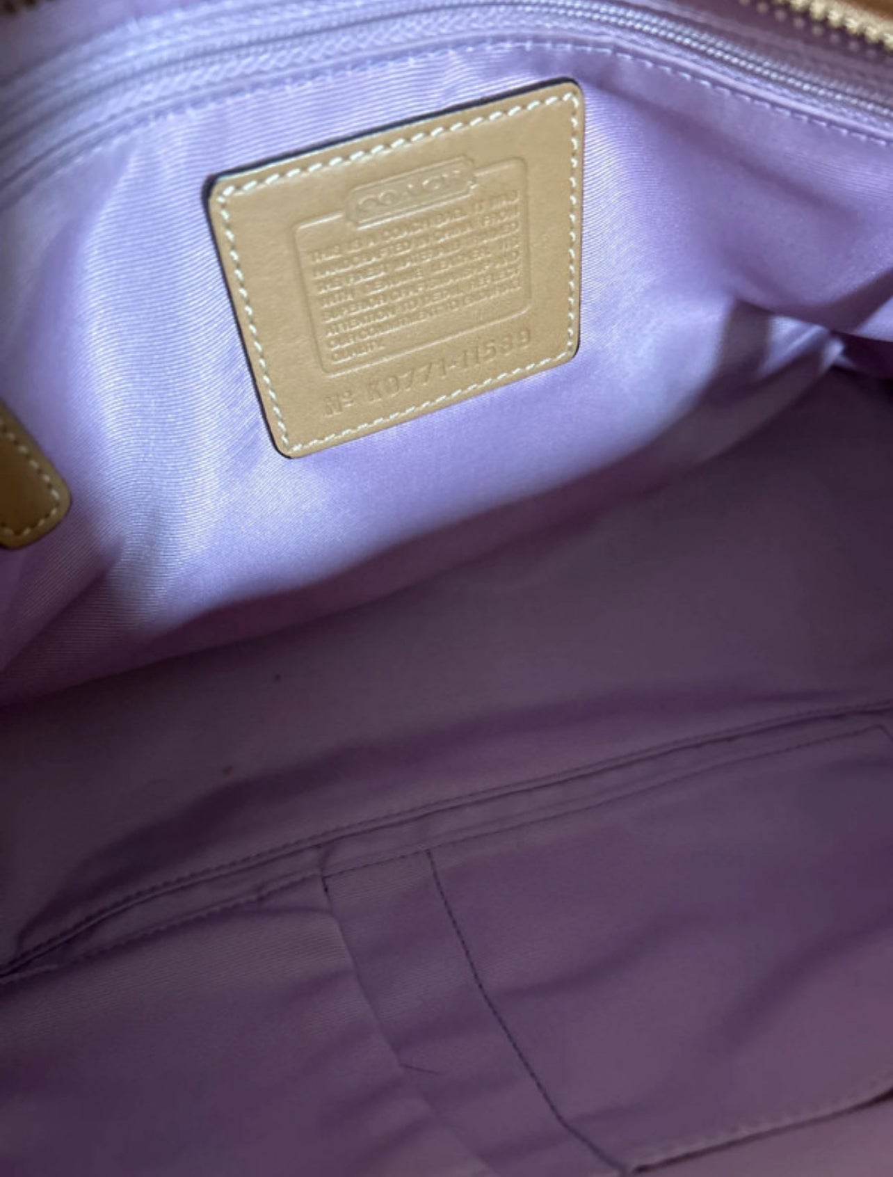 Vintage Coach shoulder bag