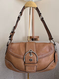Vintage Coach Soho brown leather shoulder bag