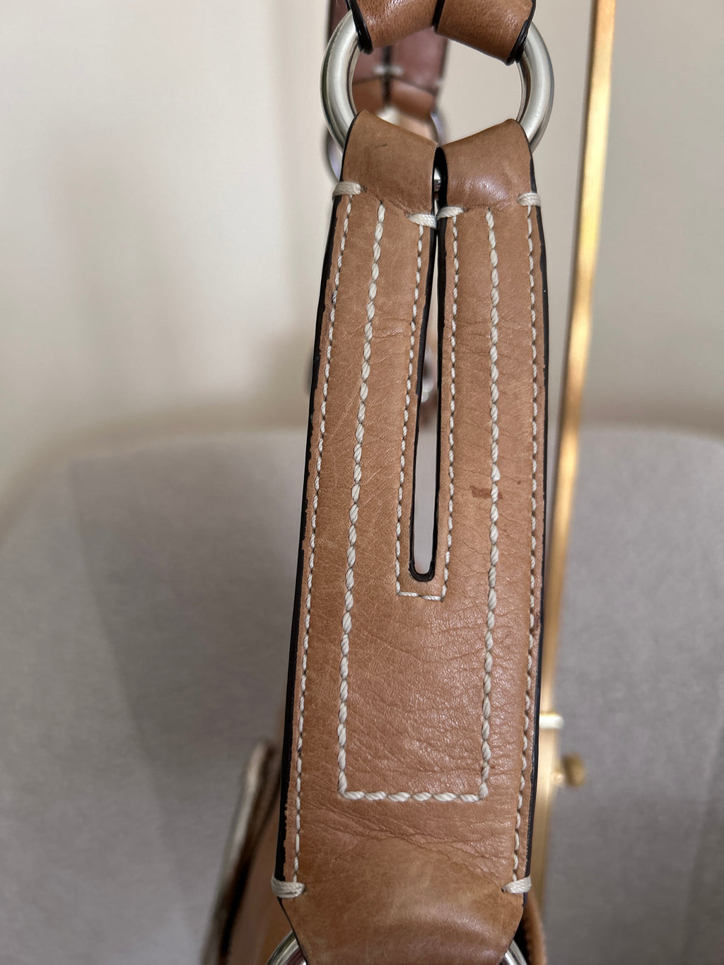 Vintage Coach Soho brown leather shoulder bag