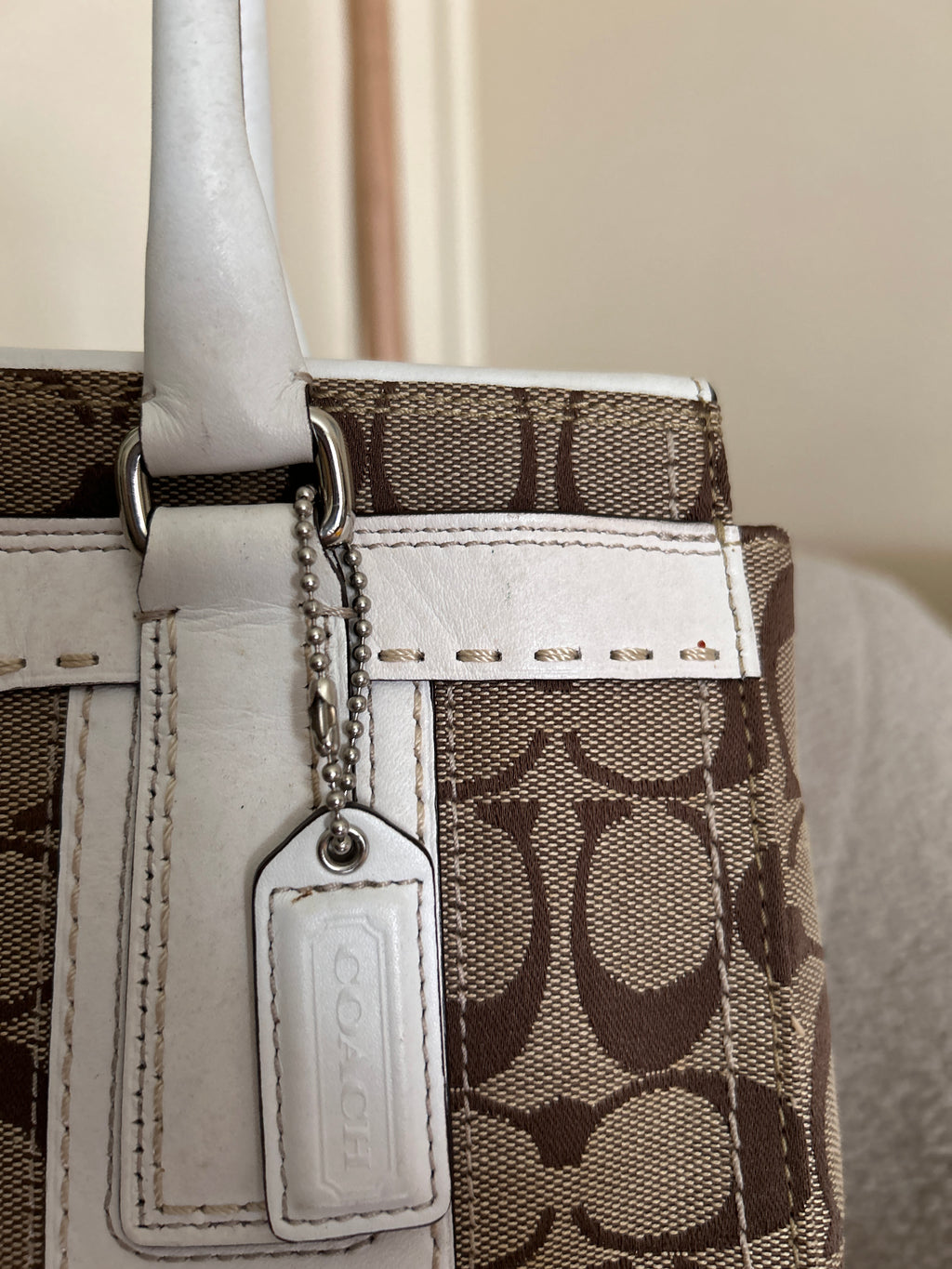 Vintage Coach Hampton shoulder bag