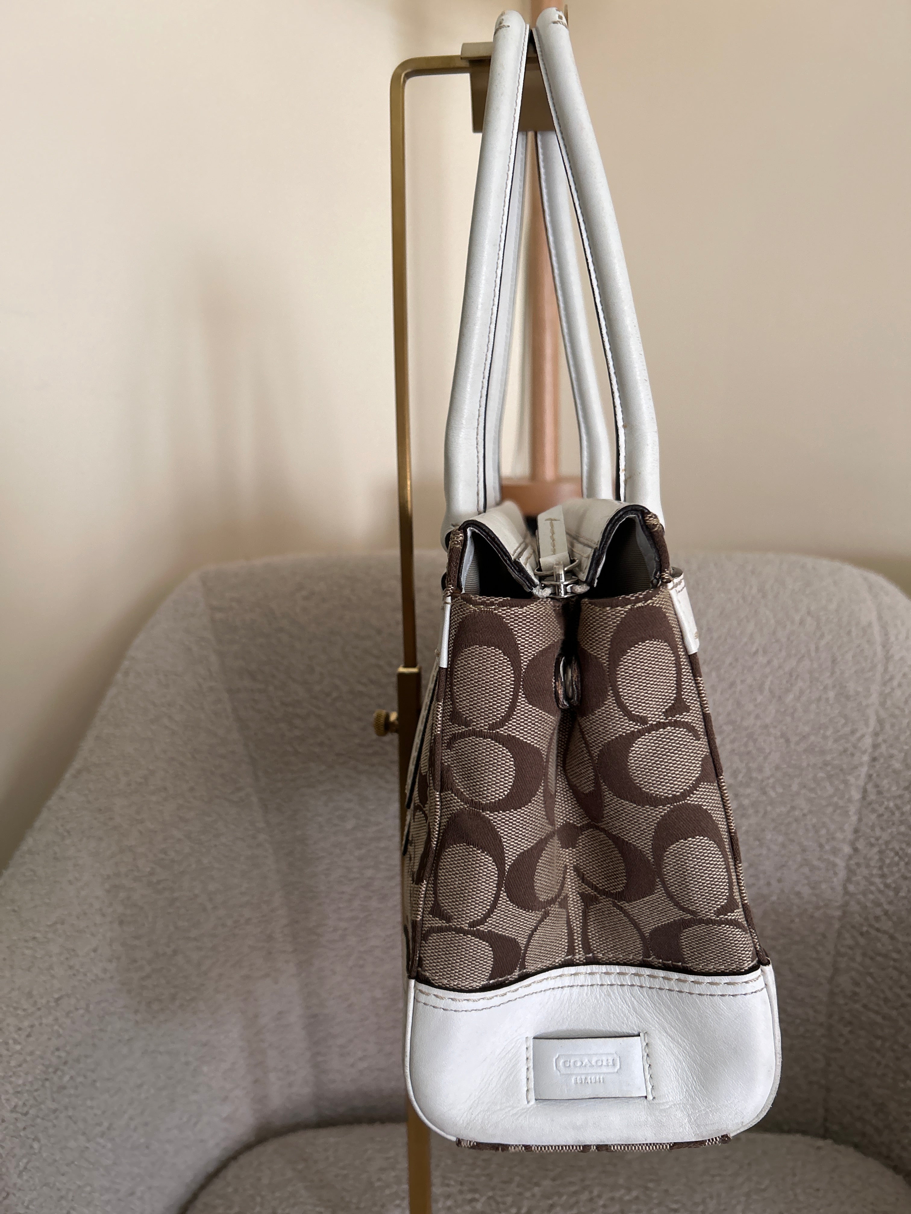 Vintage Coach Hampton shoulder bag