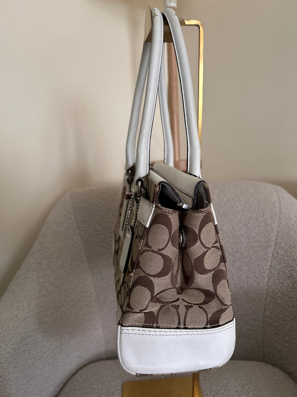 Vintage Coach Hampton shoulder bag