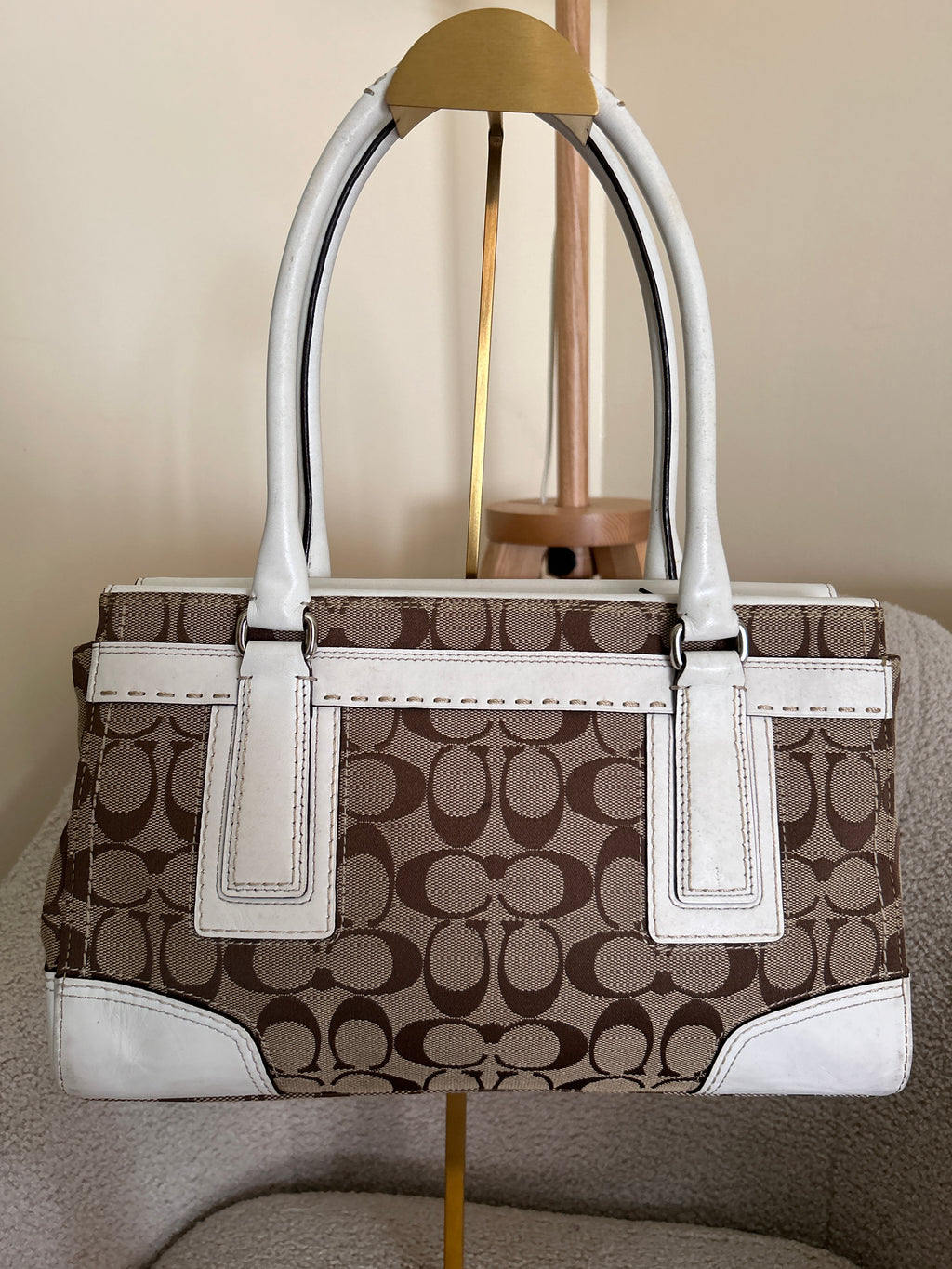 Vintage Coach Hampton shoulder bag
