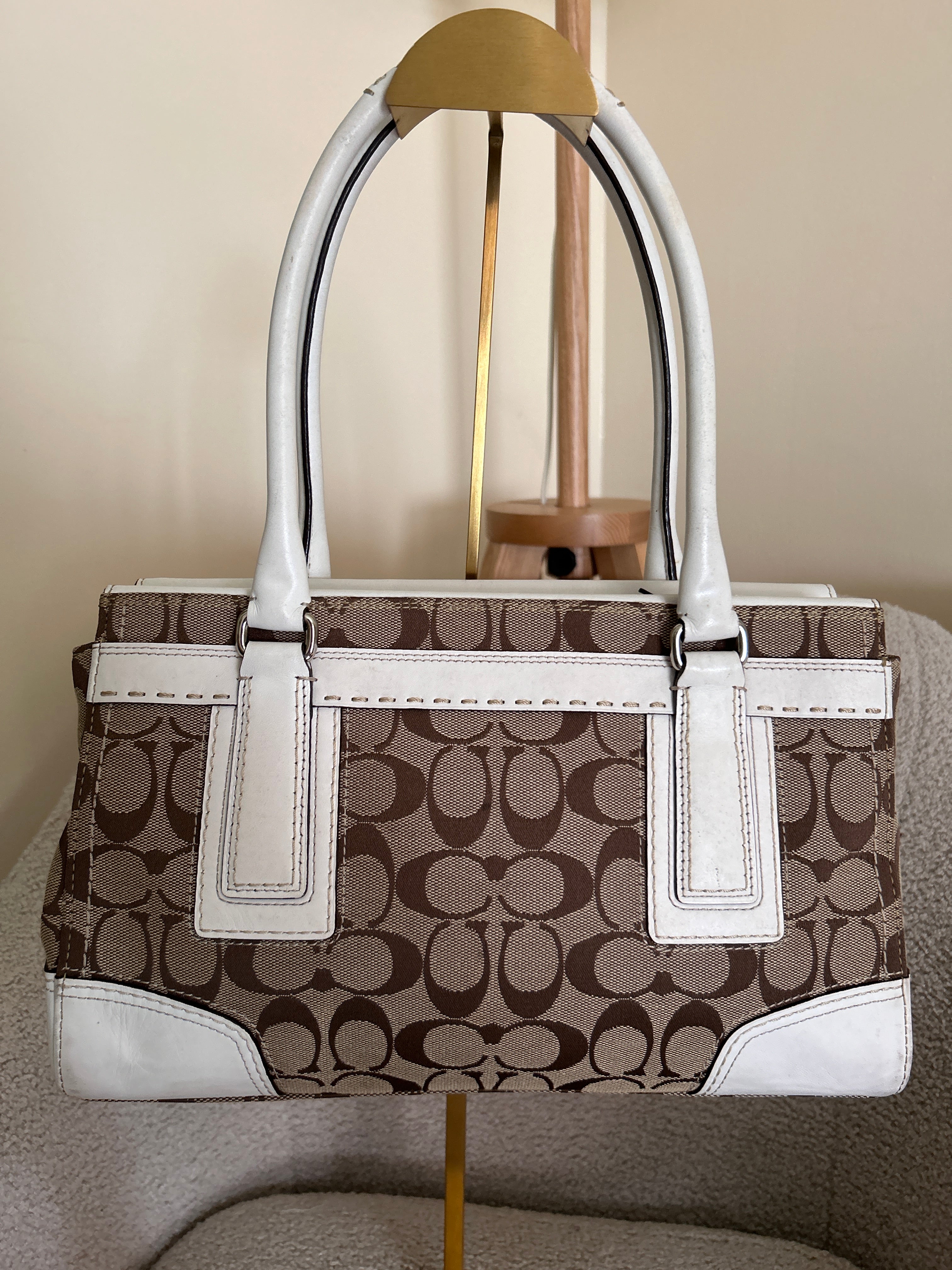 Vintage Coach Hampton shoulder bag