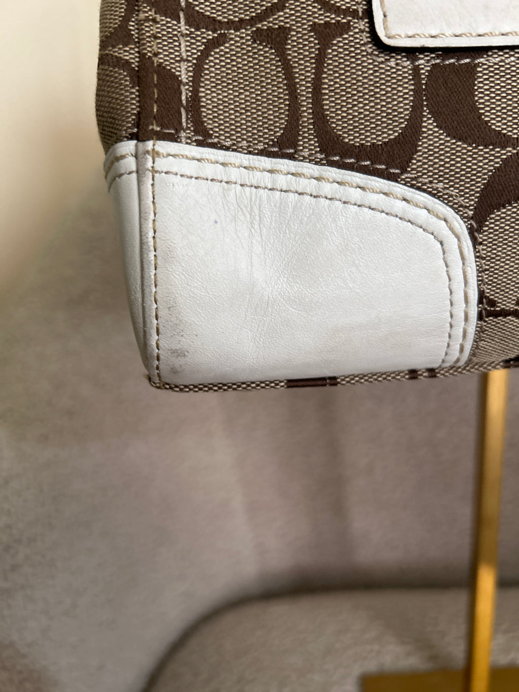 Vintage Coach Hampton shoulder bag