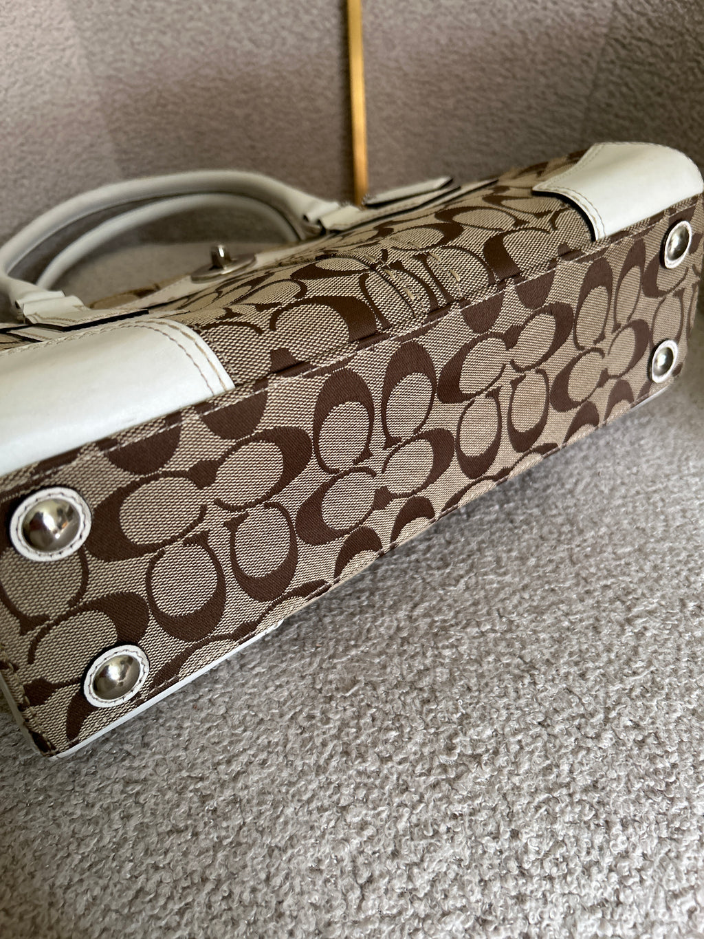 Vintage Coach Hampton shoulder bag
