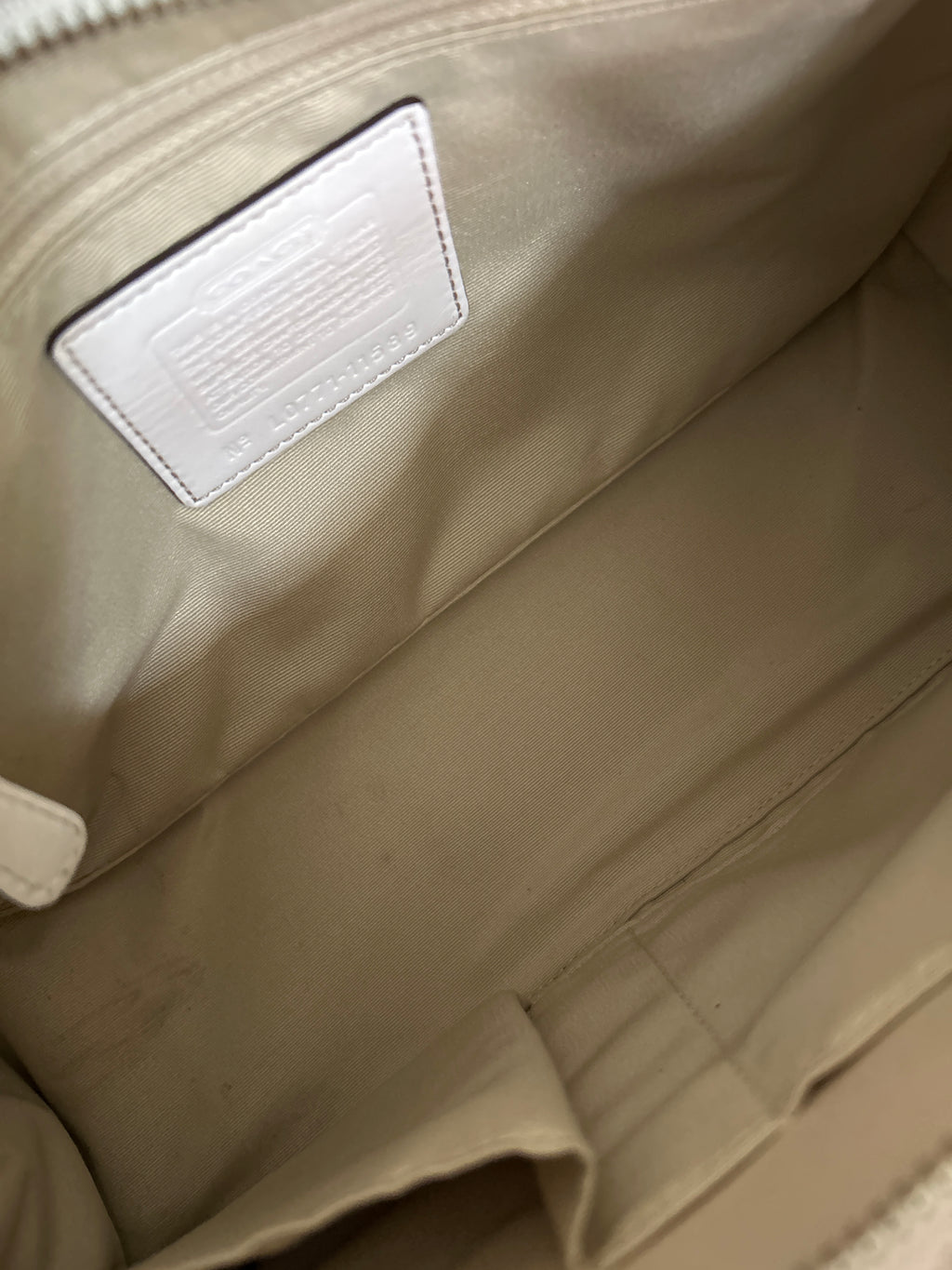 Vintage Coach Hampton shoulder bag