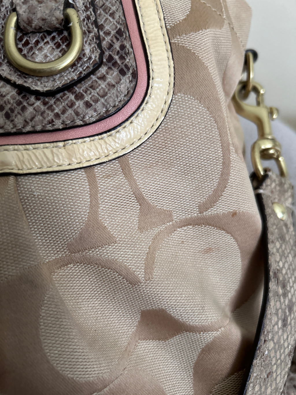 Vintage Coach Ashley shoulder bag