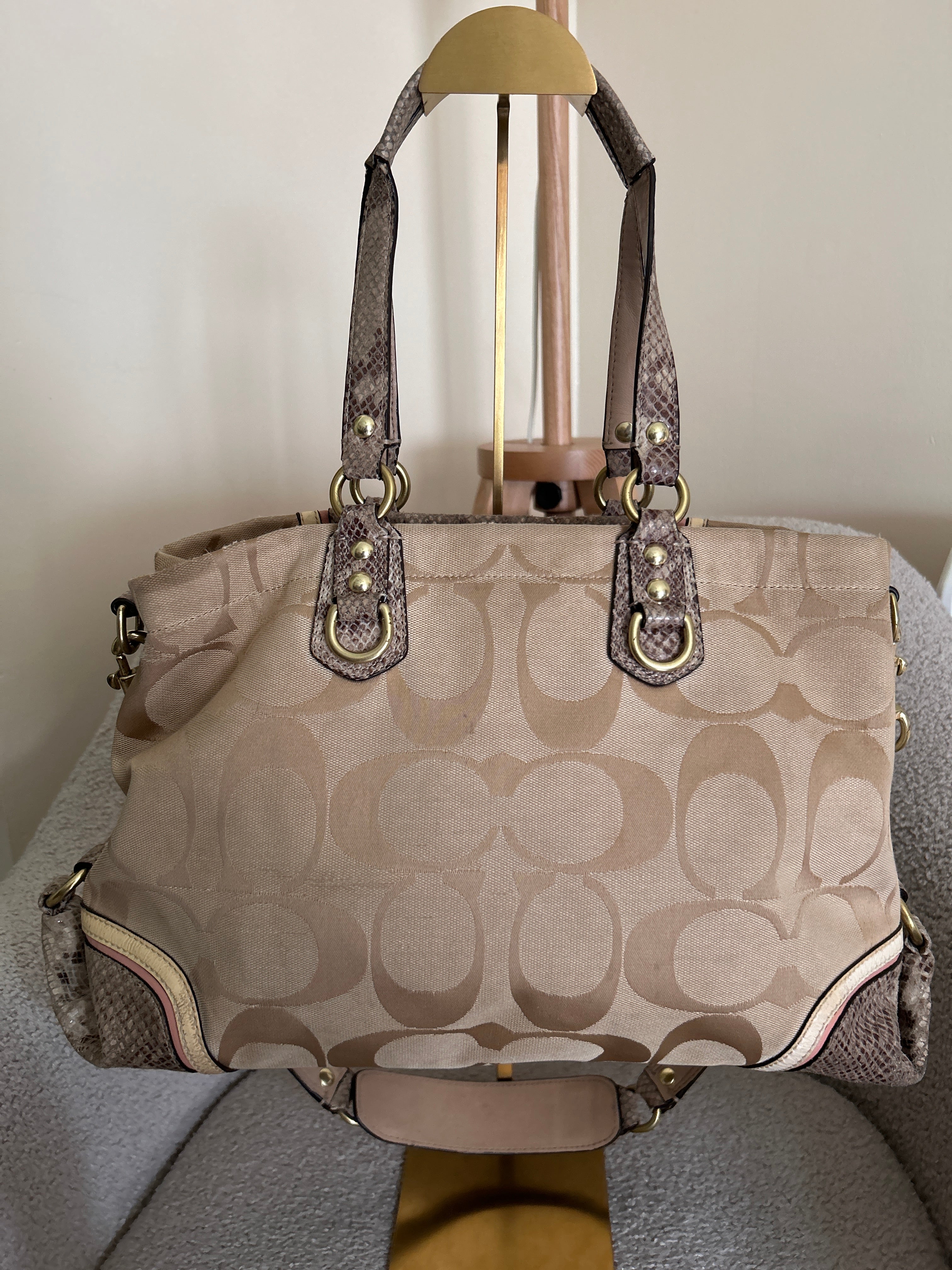 Vintage Coach Ashley shoulder bag