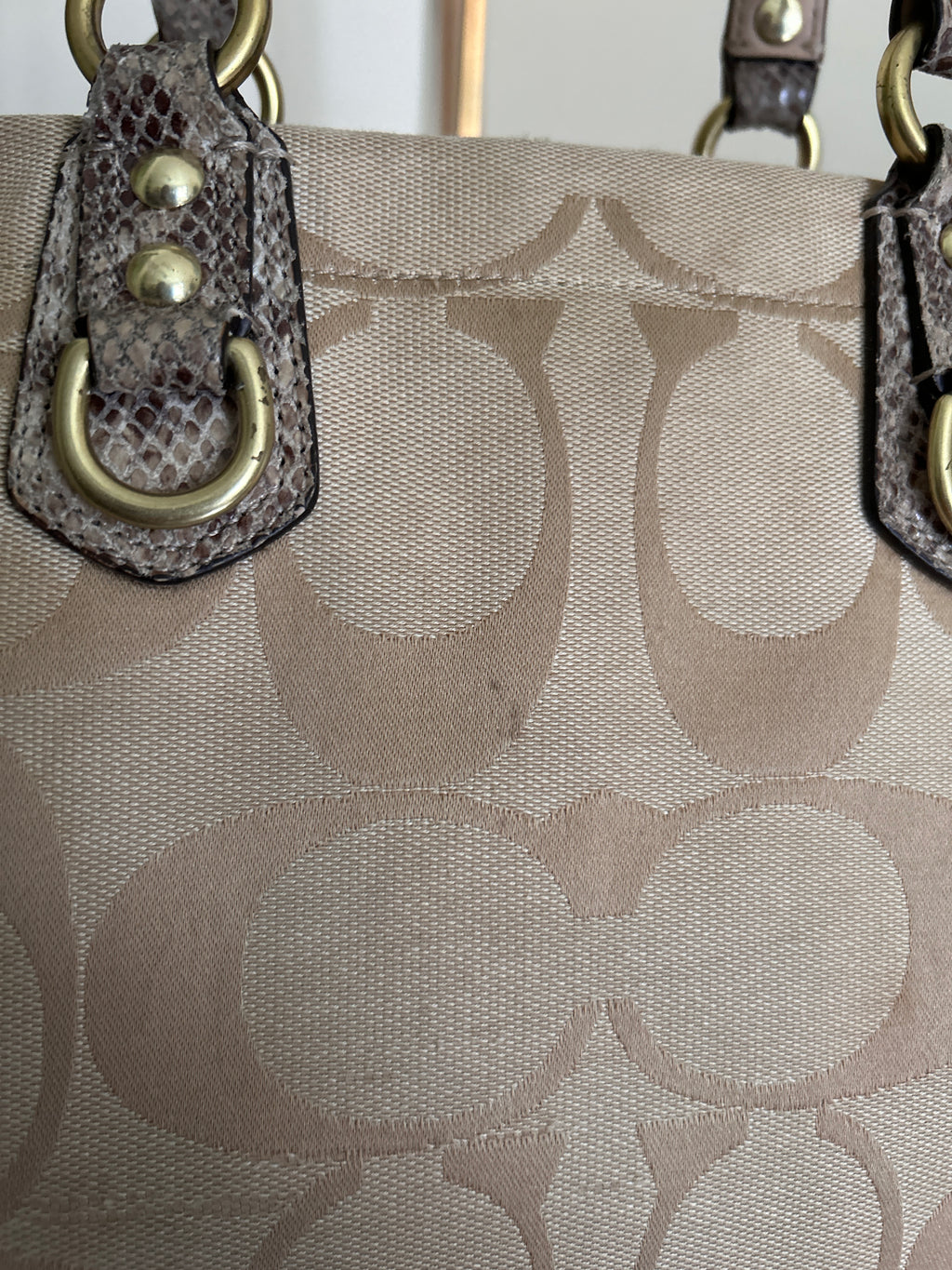 Vintage Coach Ashley shoulder bag