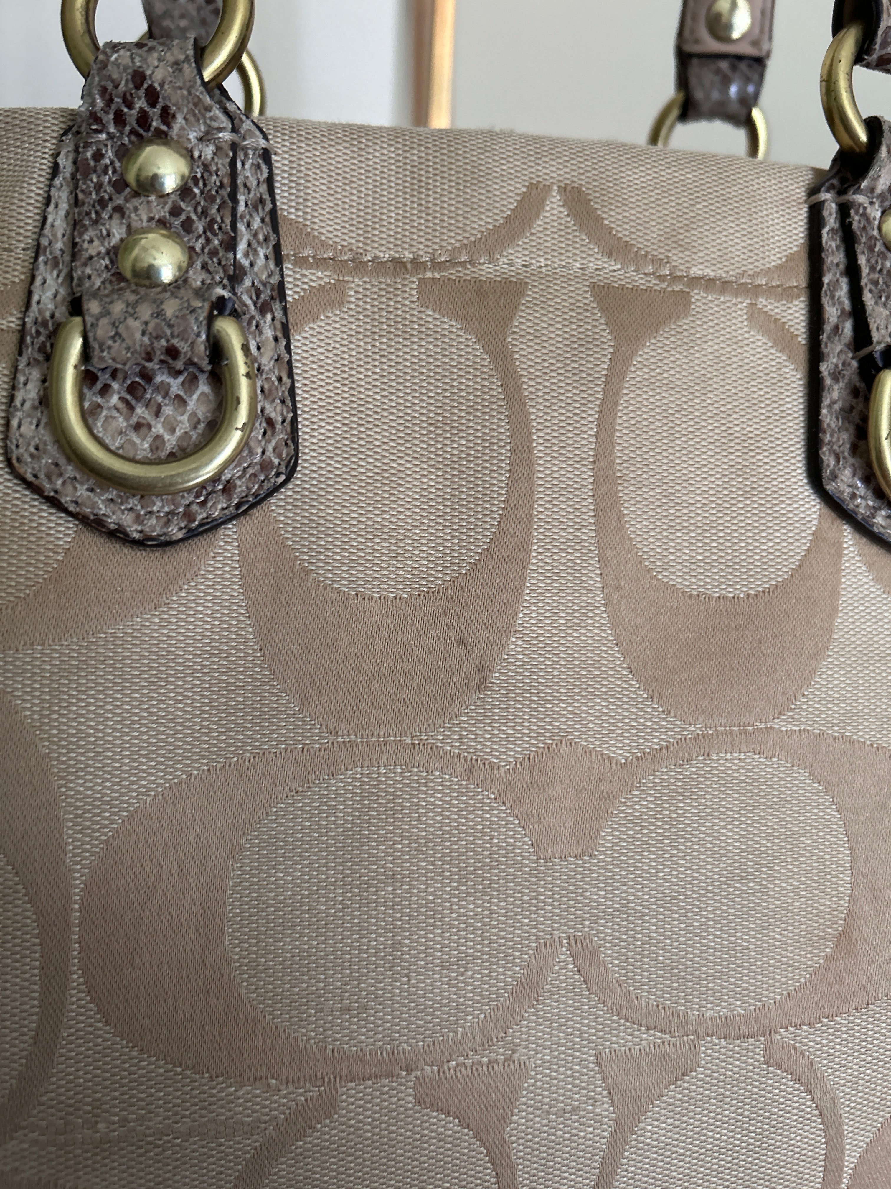 Vintage Coach Ashley shoulder bag