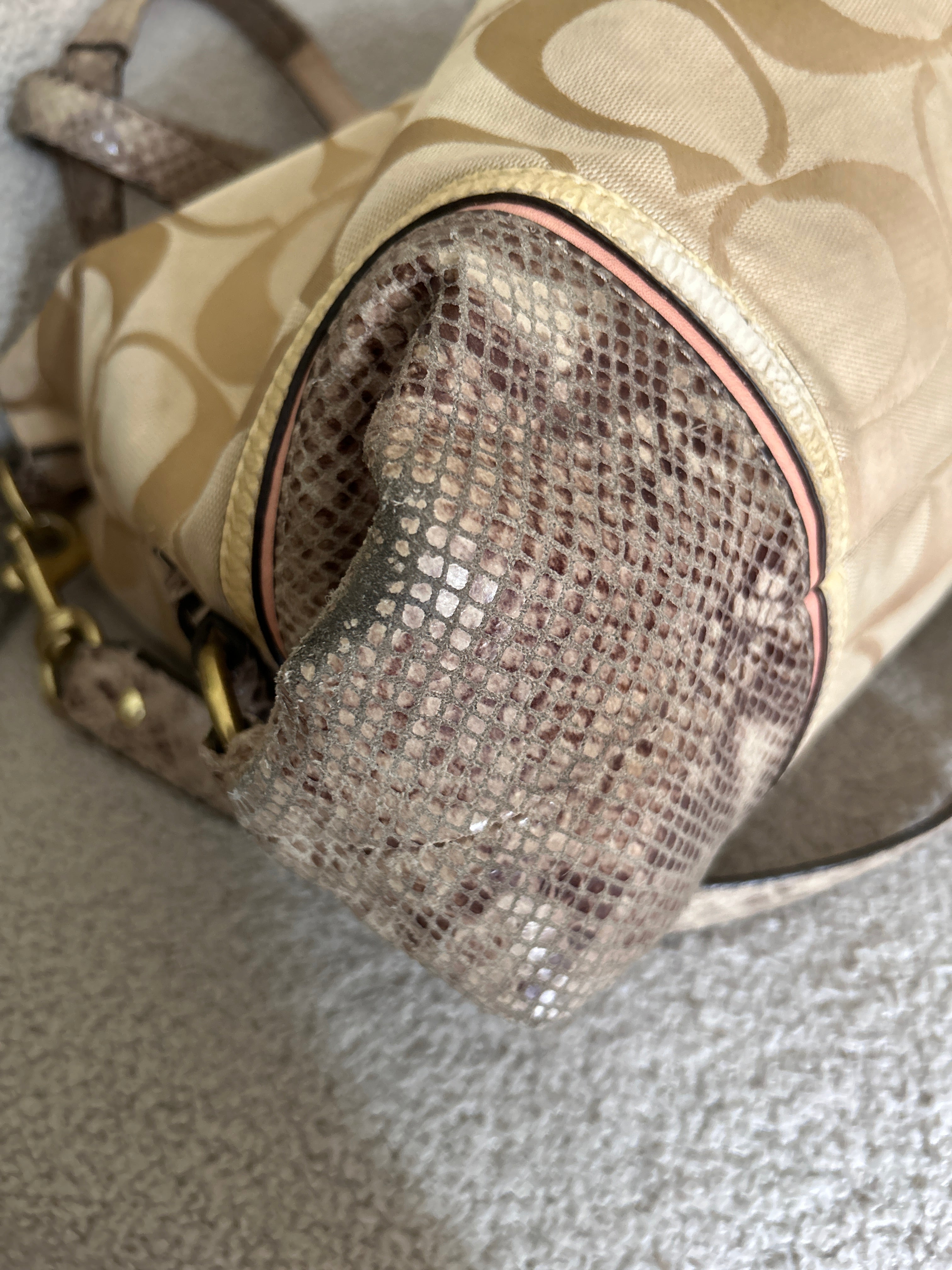 Vintage Coach Ashley shoulder bag