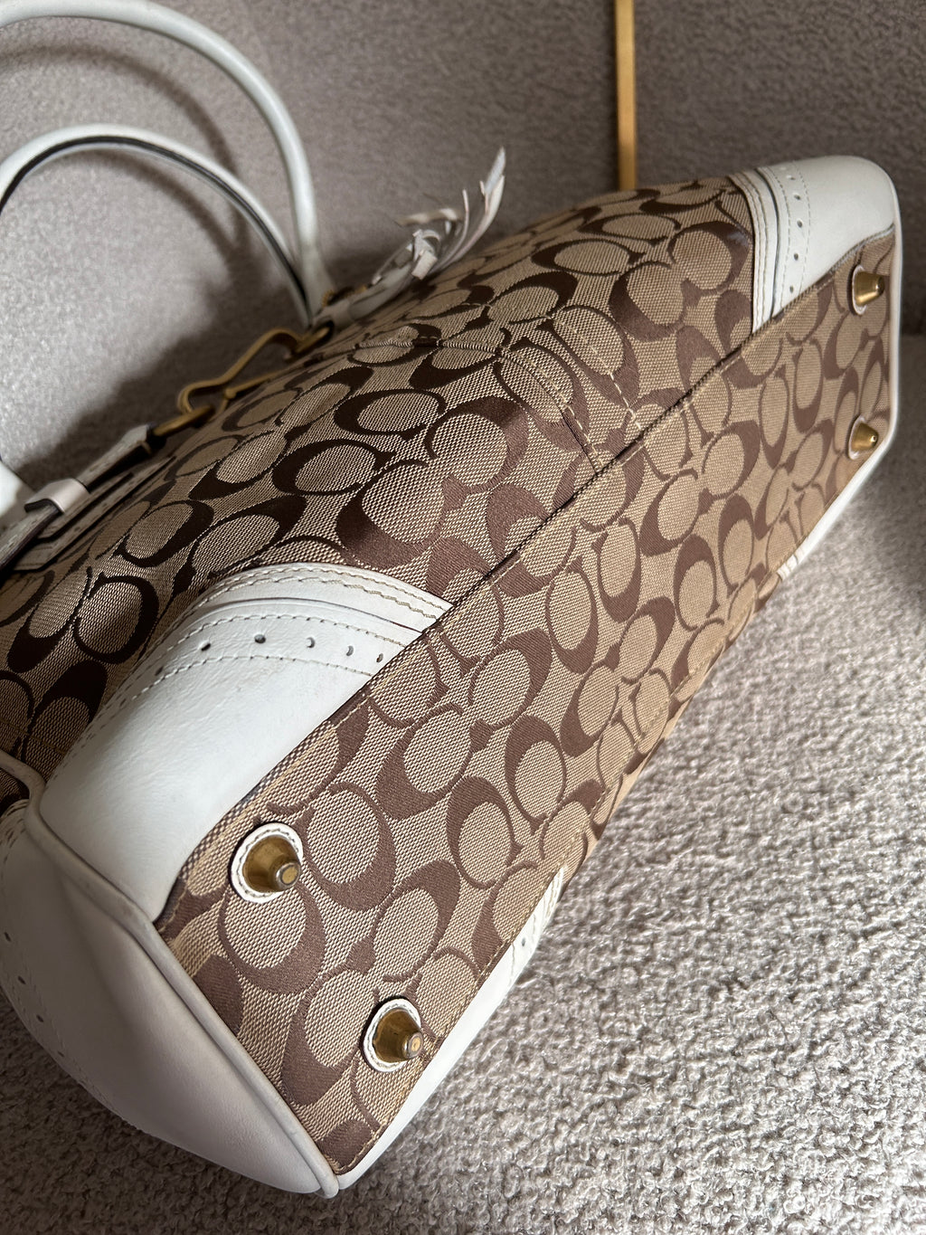 Vintage Coach Hamptons shoulder bag