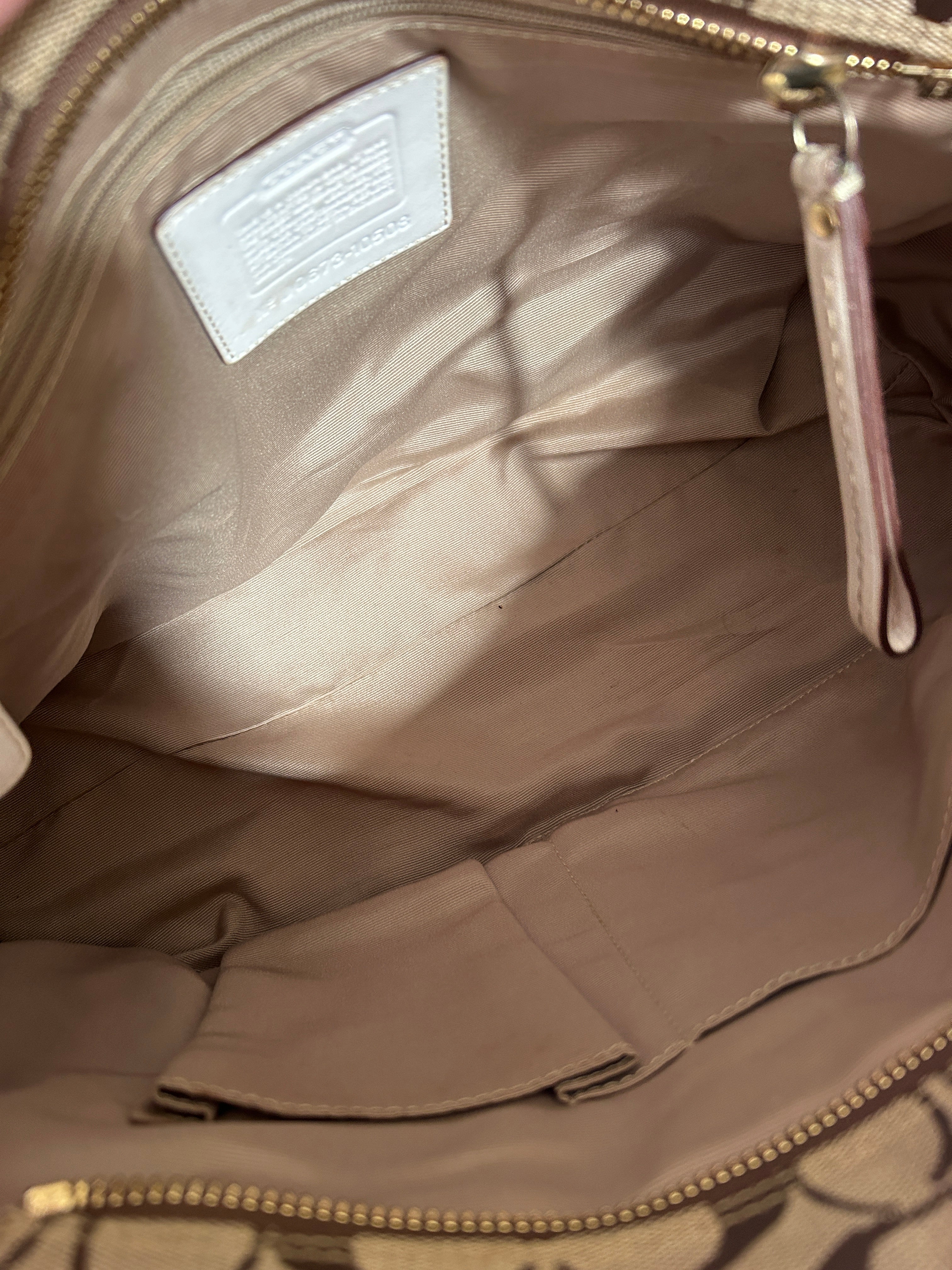 Vintage Coach Hamptons shoulder bag