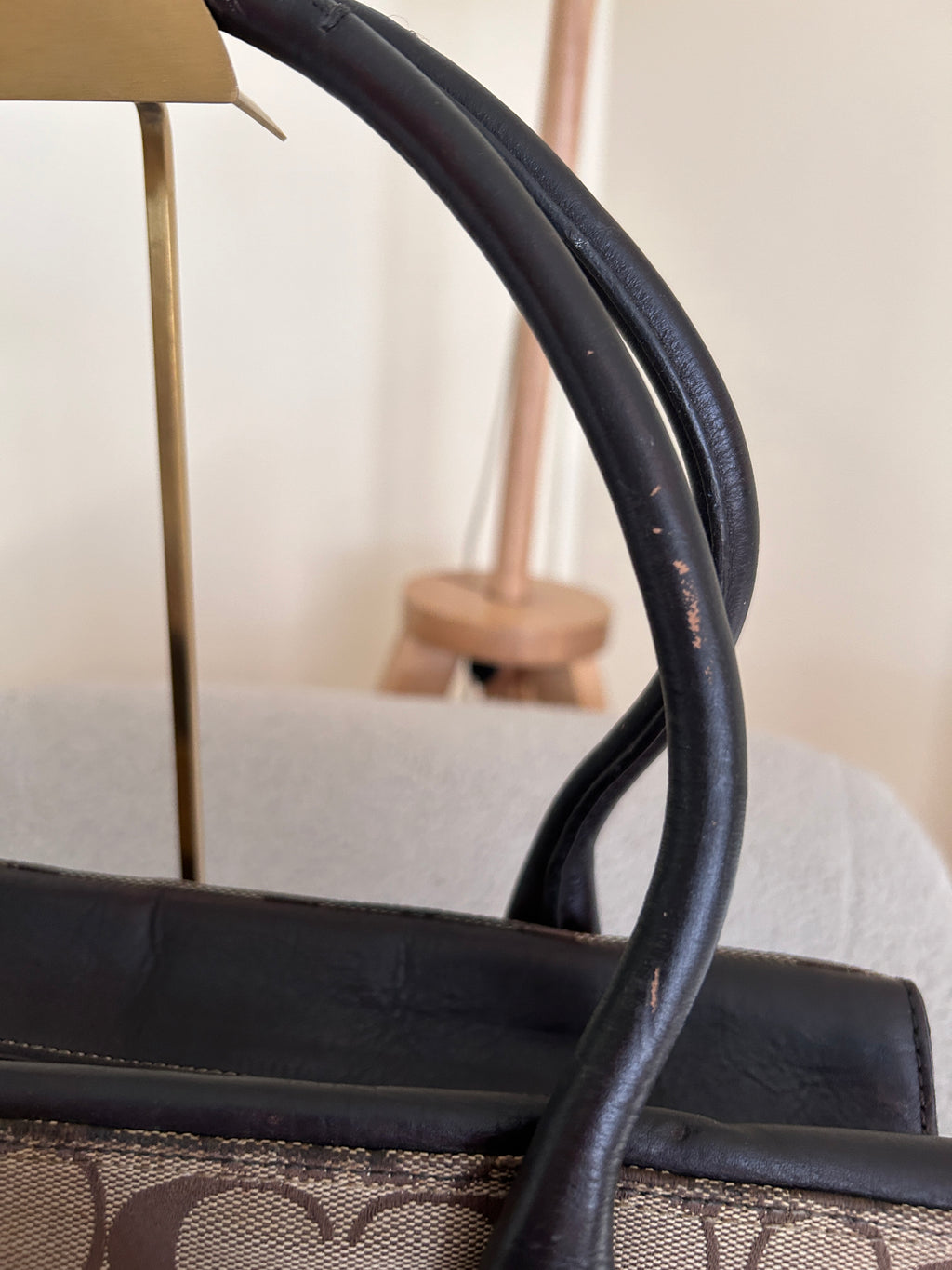 Vintage Coach Hamptons shoulder bag