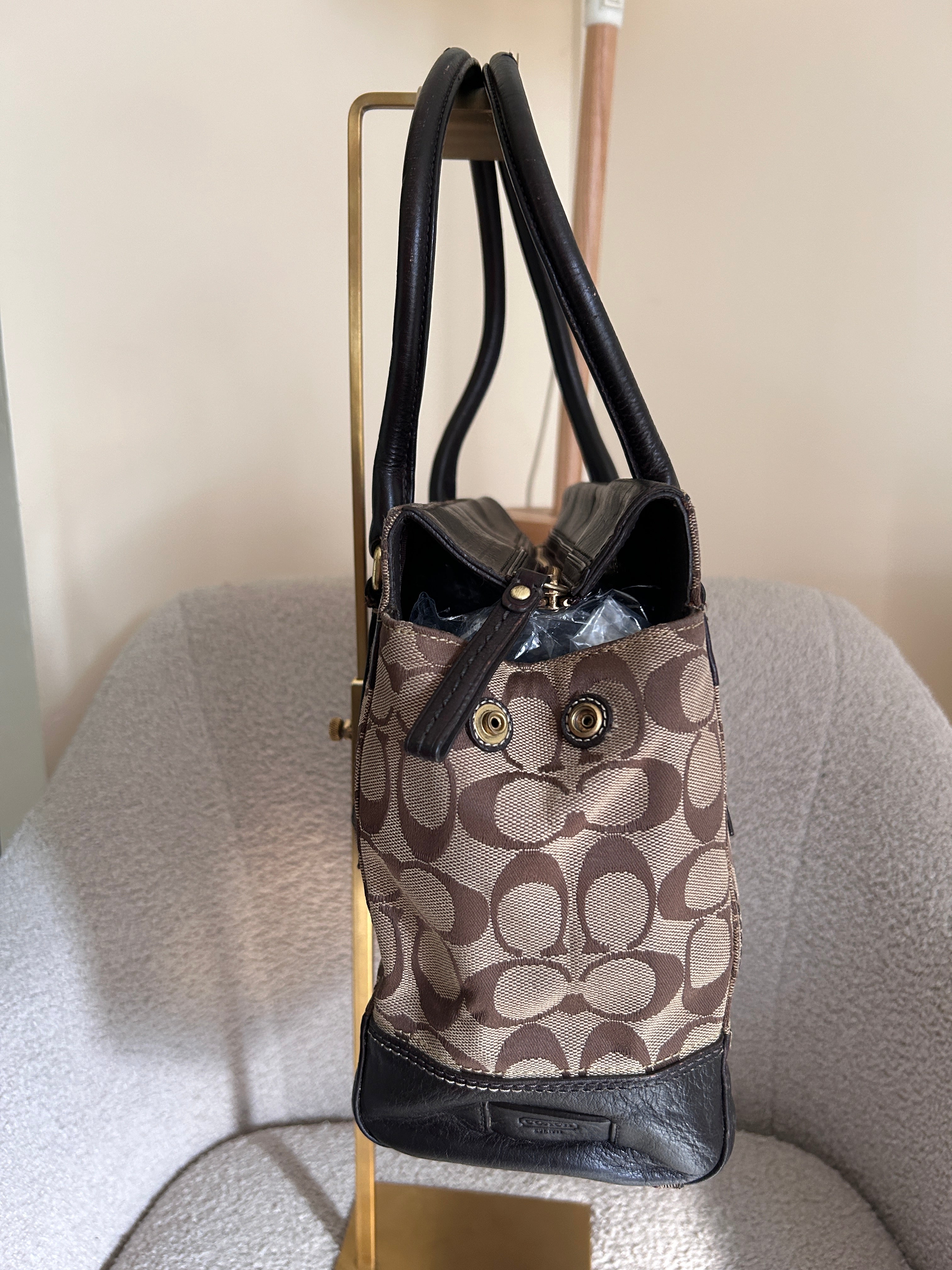 Vintage Coach Hamptons shoulder bag