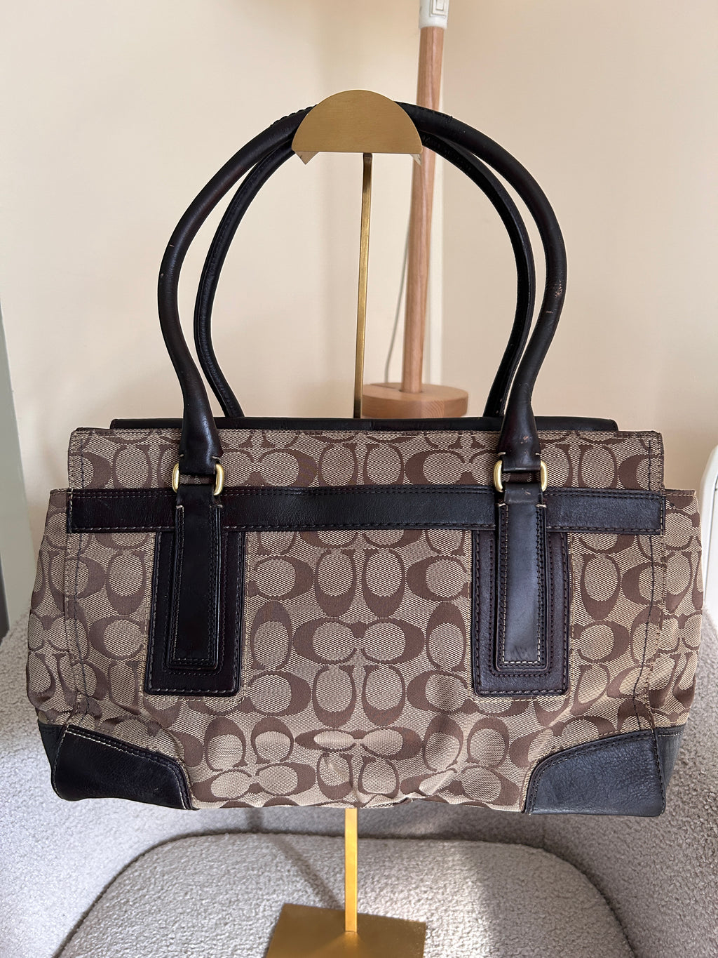 Vintage Coach Hamptons shoulder bag