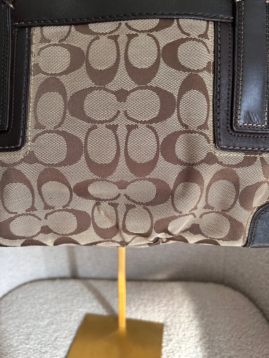 Vintage Coach Hamptons shoulder bag