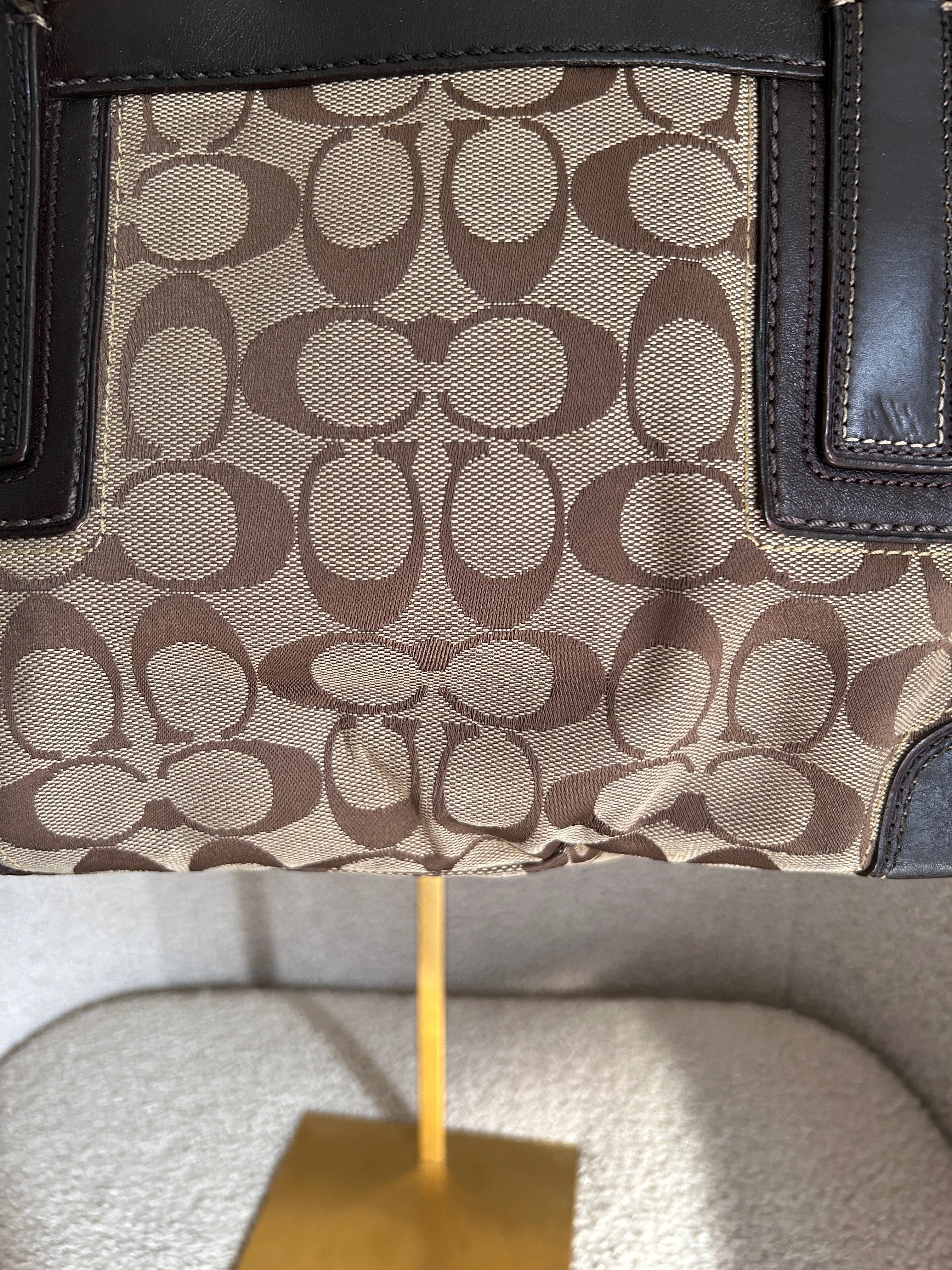 Vintage Coach Hamptons shoulder bag