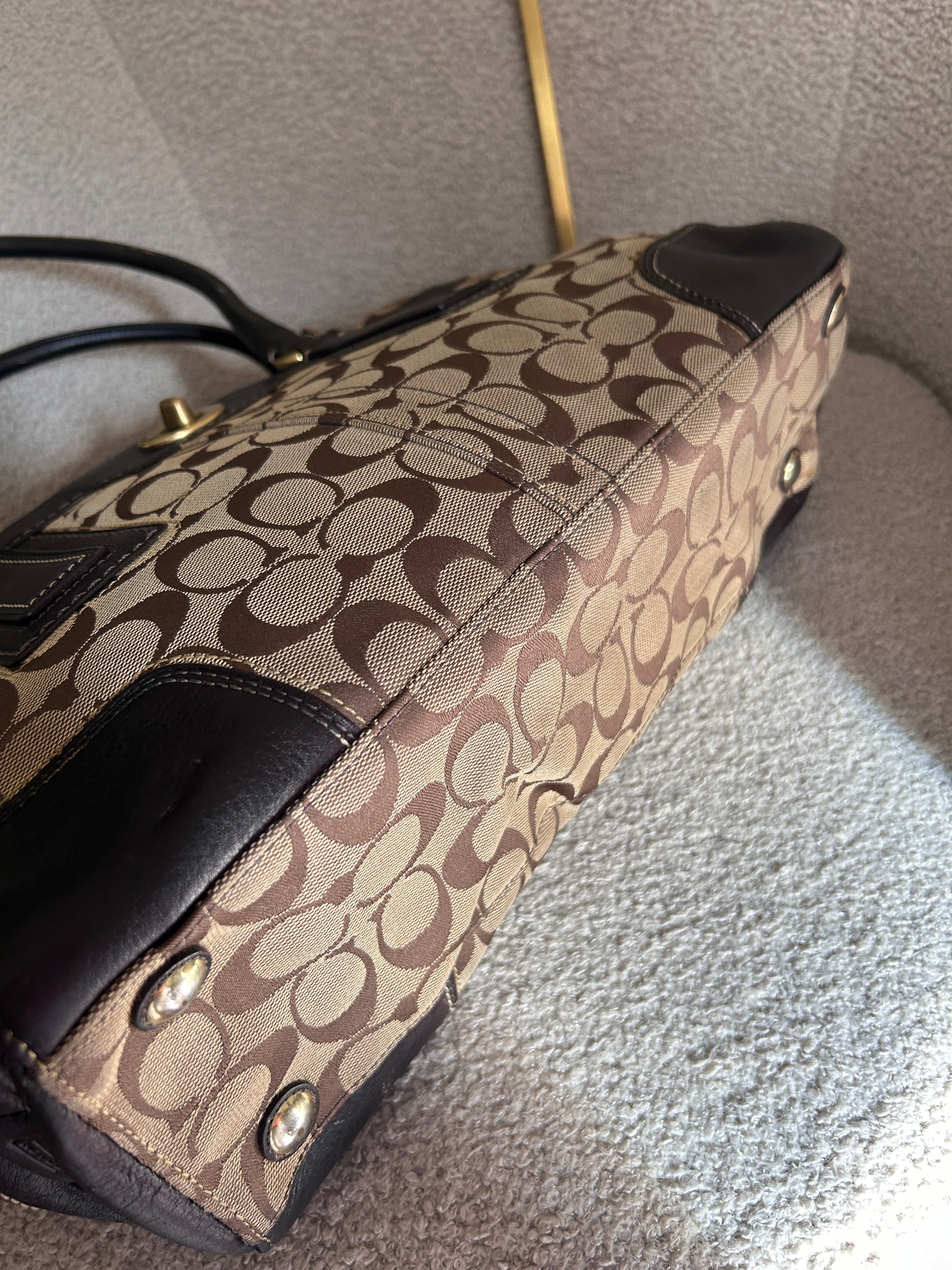 Vintage Coach Hamptons shoulder bag