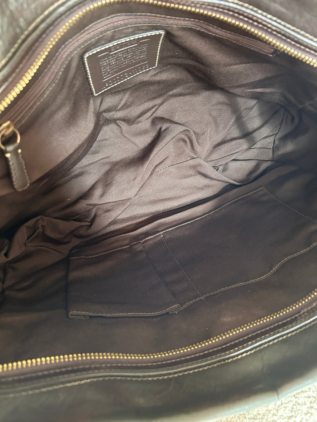 Vintage Coach Hamptons shoulder bag