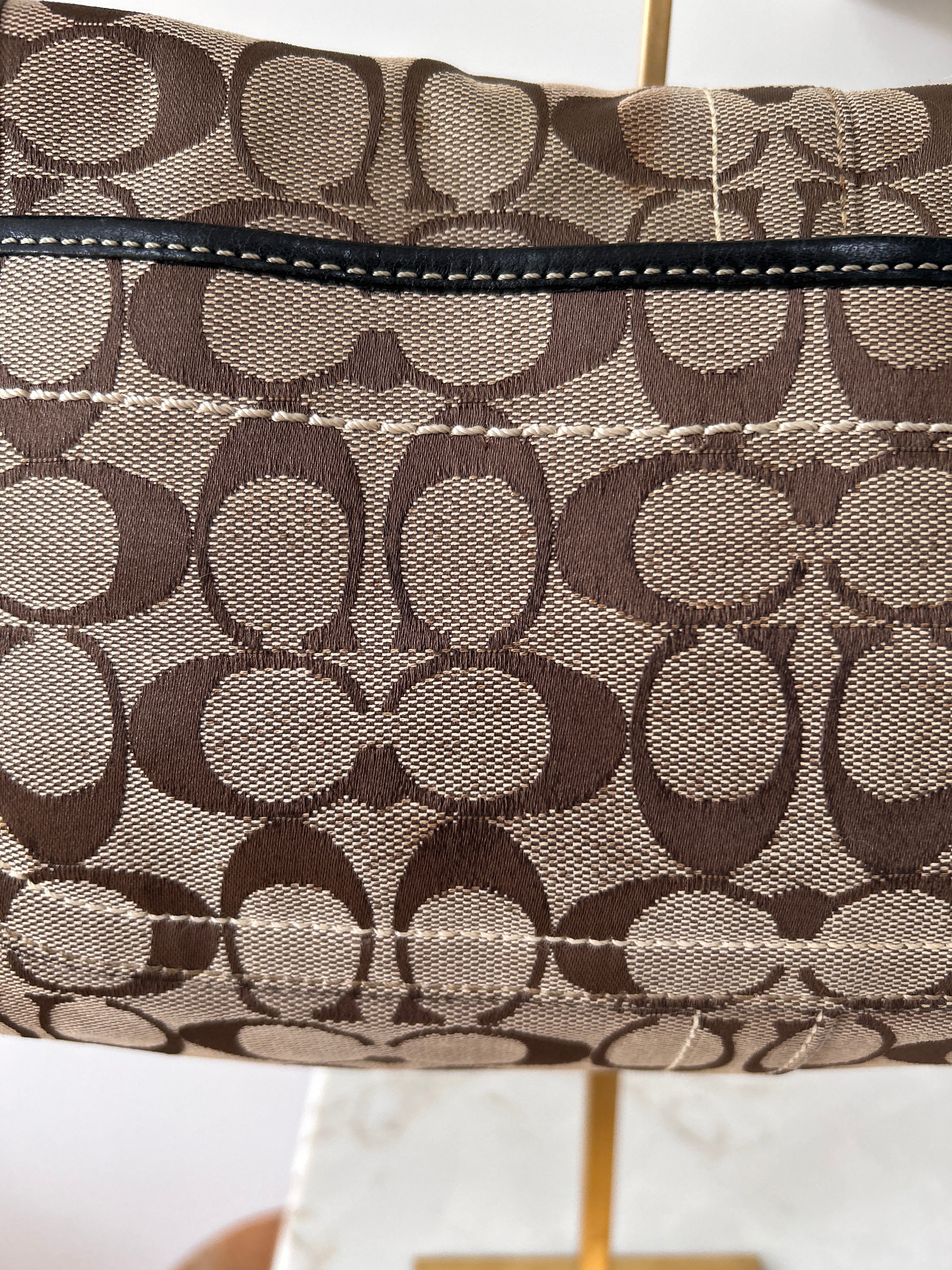 Vintage Coach Ergo clip shoulder bag