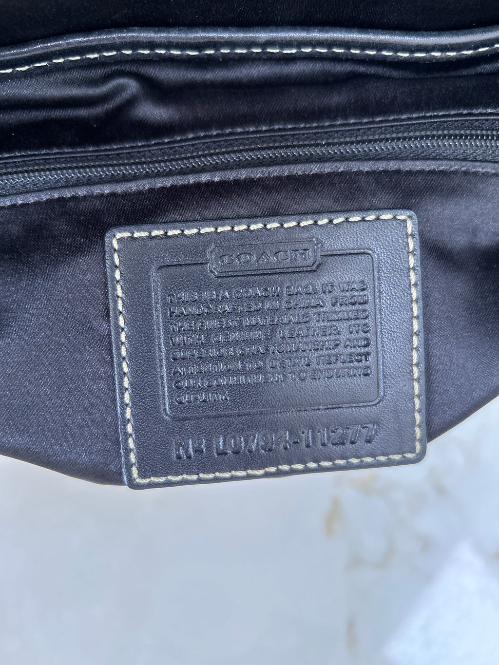 Vintage Coach Ergo clip shoulder bag