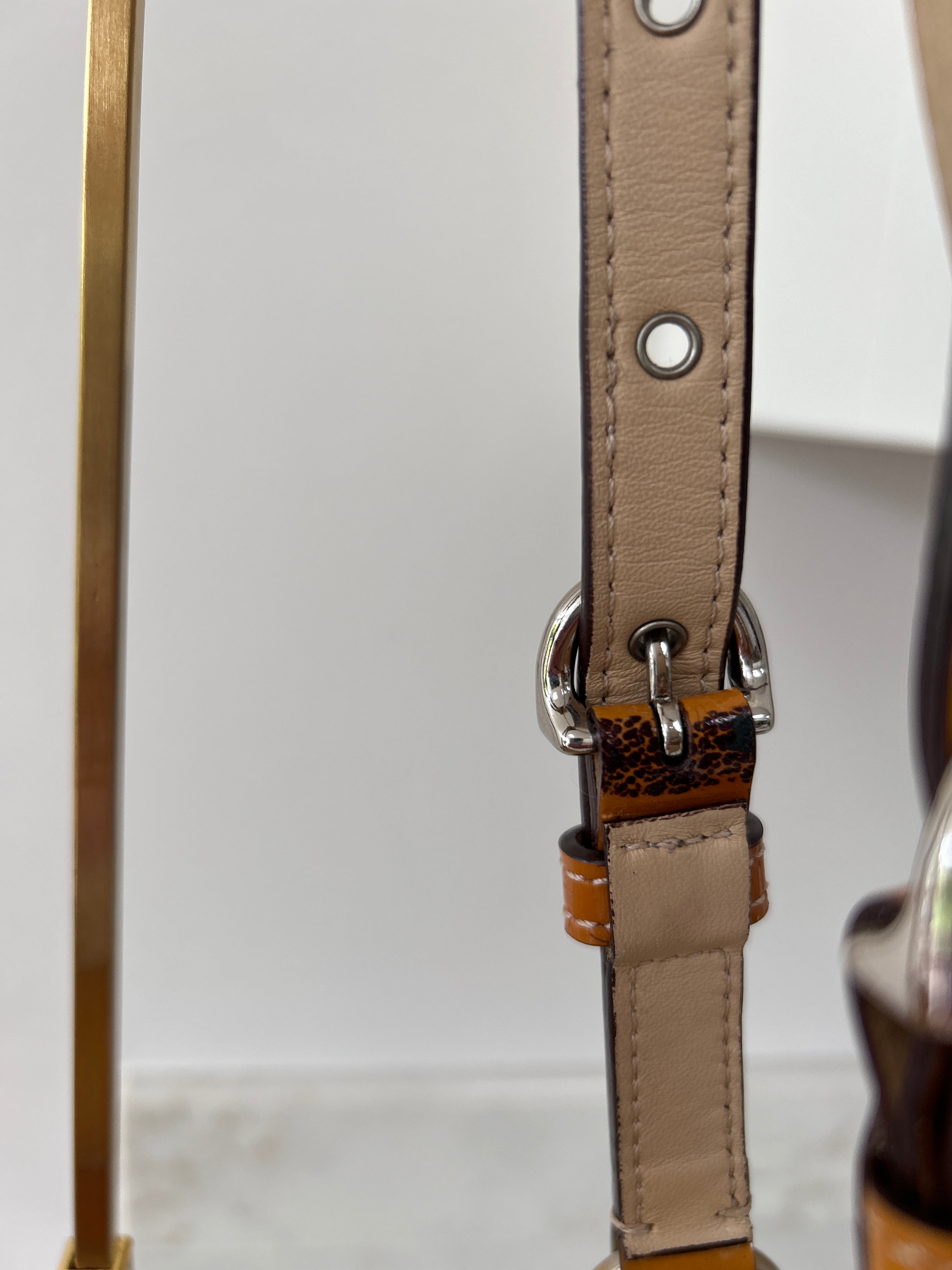 Vintage Coach patchwork shoulder bag