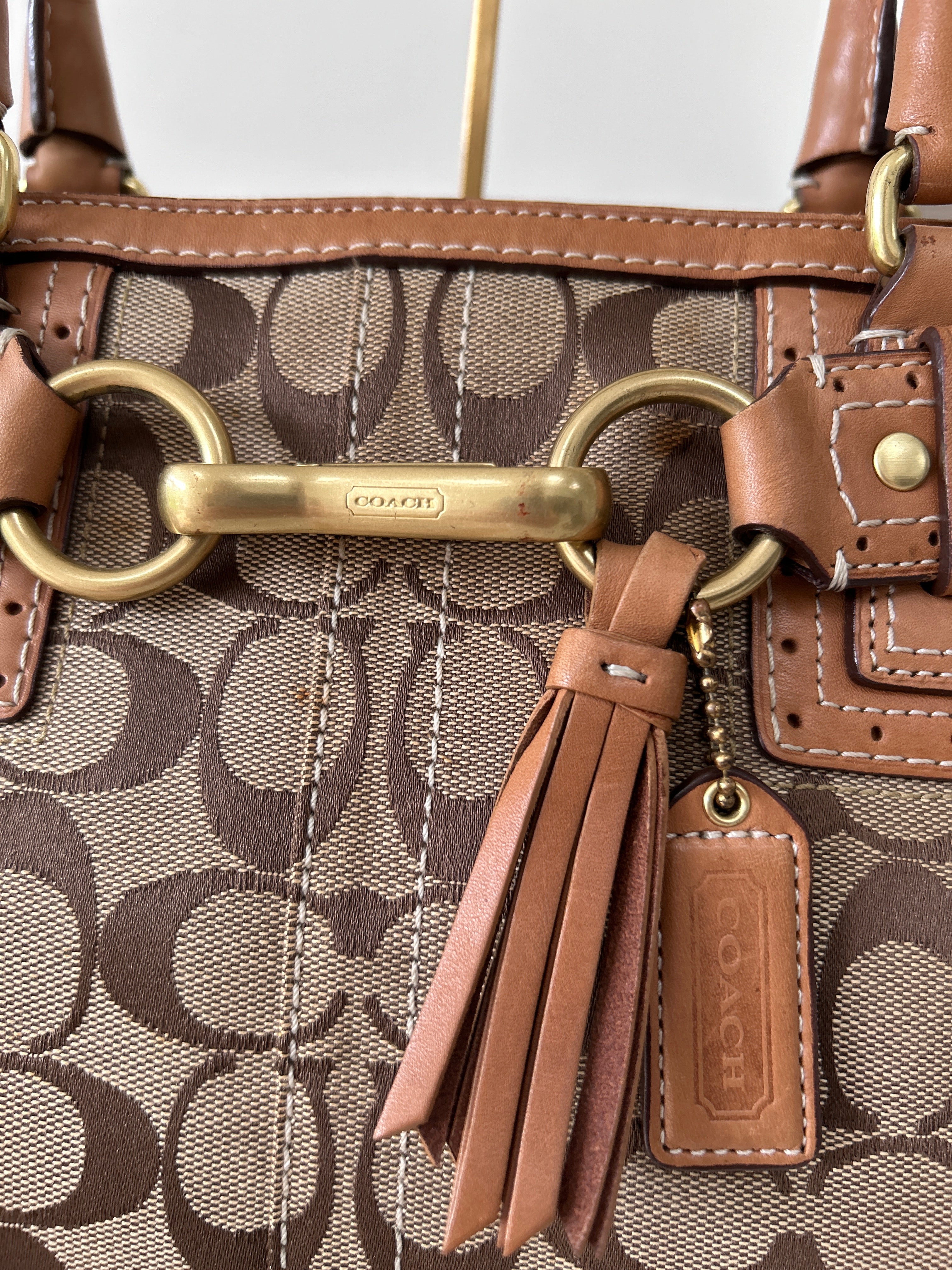 Vintage Coach Hampton shoulder bag