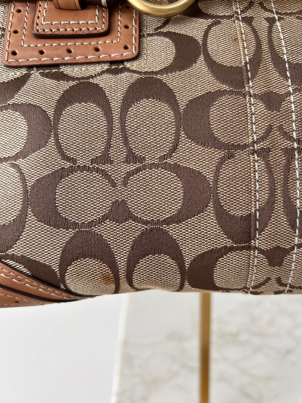 Vintage Coach Hampton shoulder bag