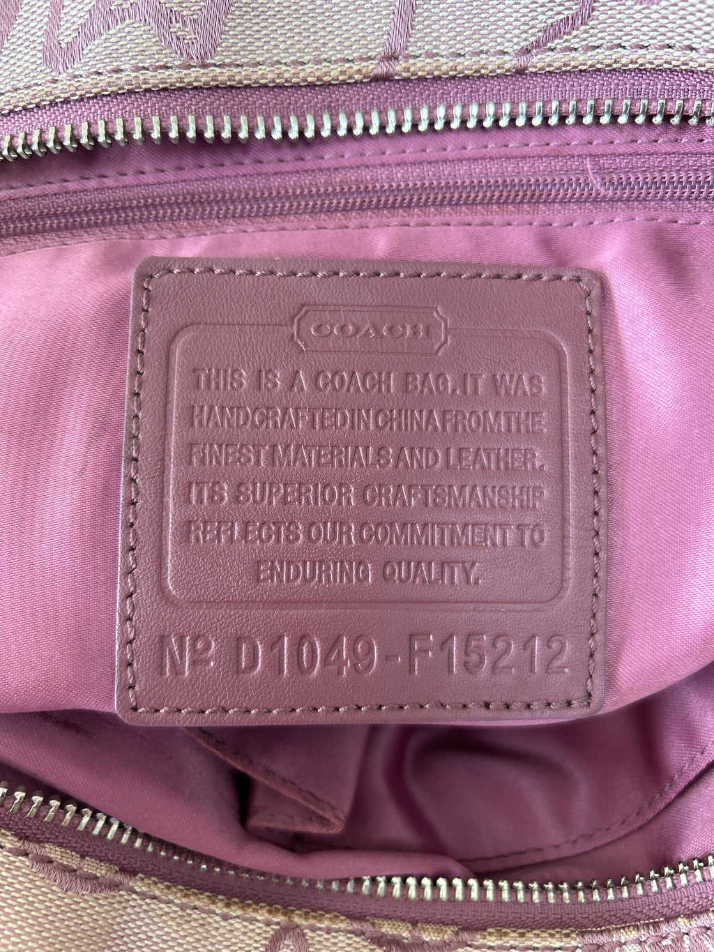 Vintage Coach shoulder bag