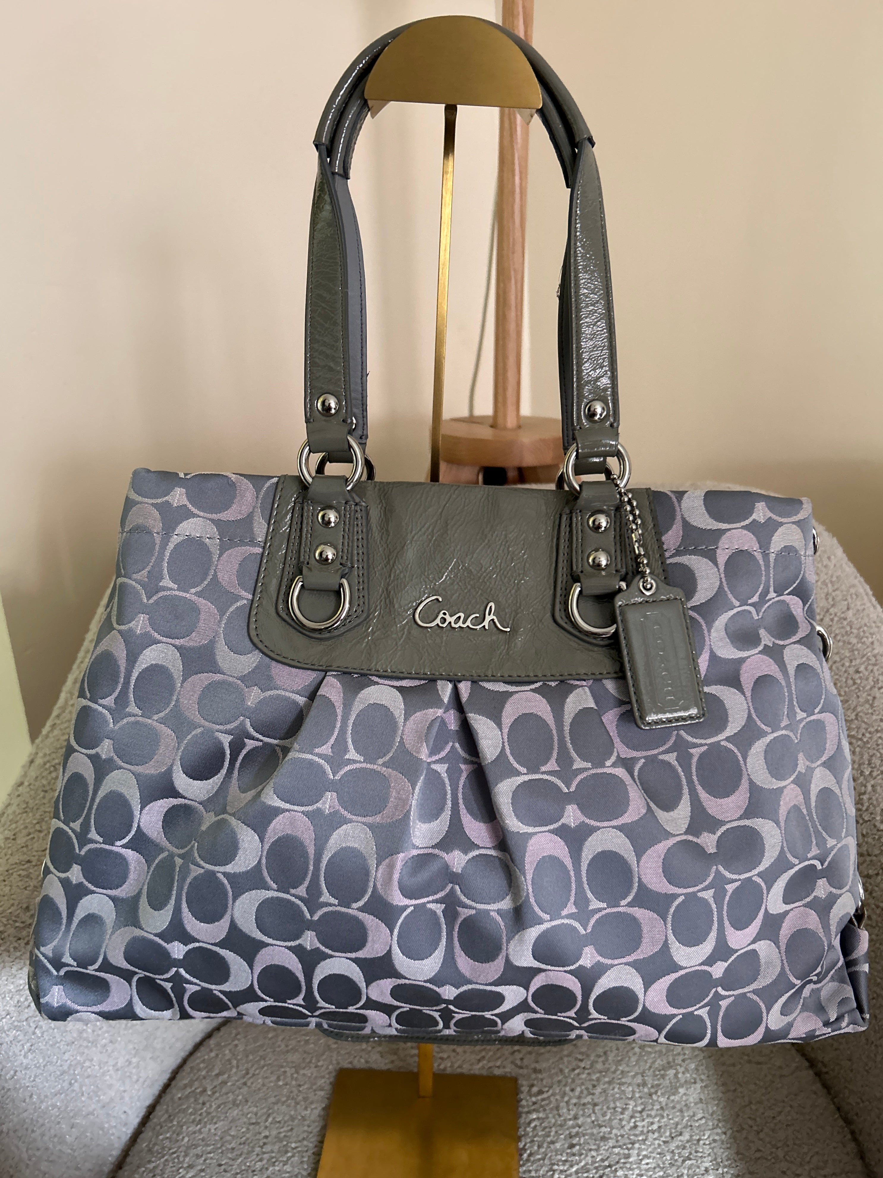 Vintage Coach Ashley tote bag