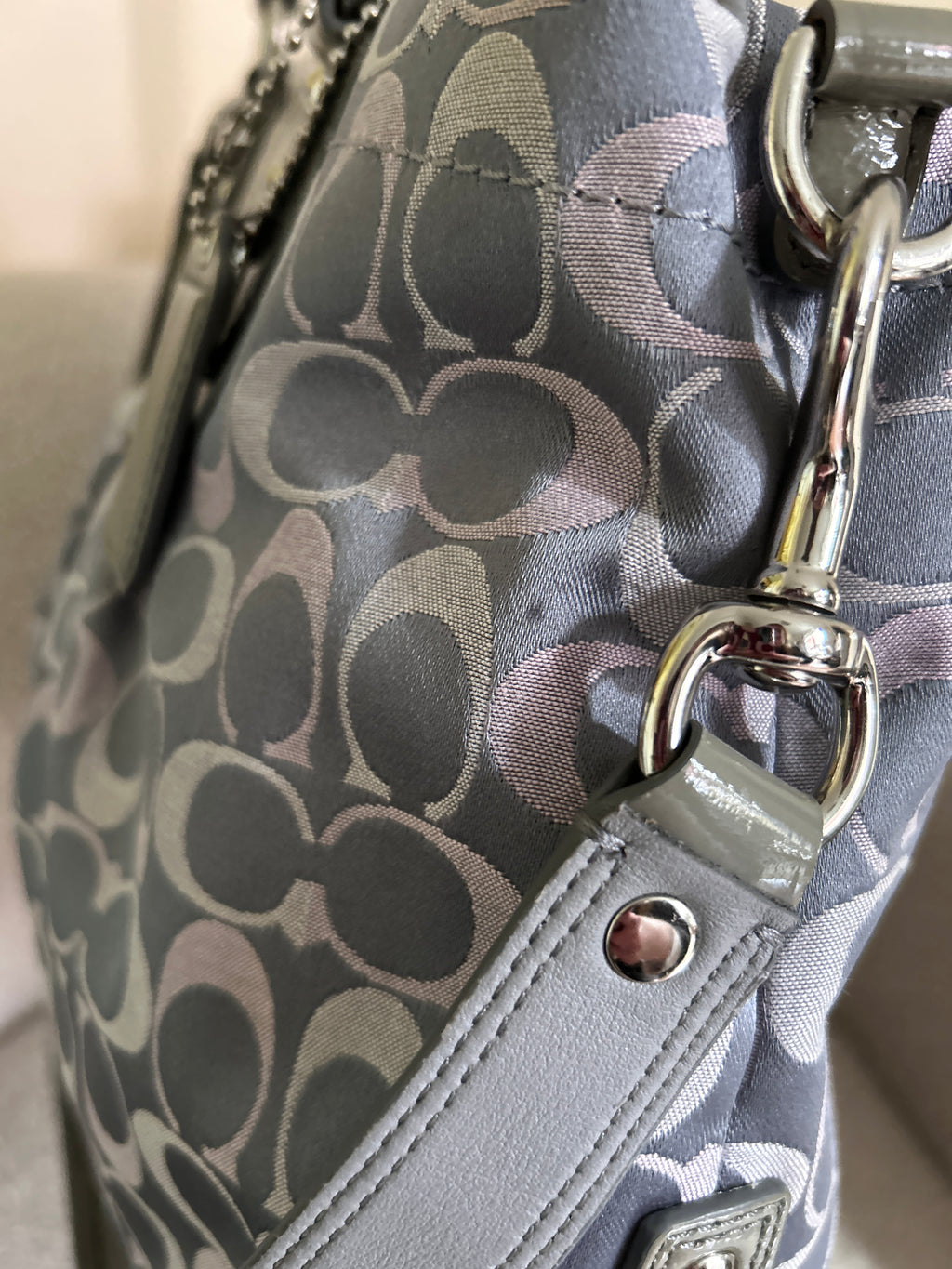 Vintage Coach Ashley tote bag