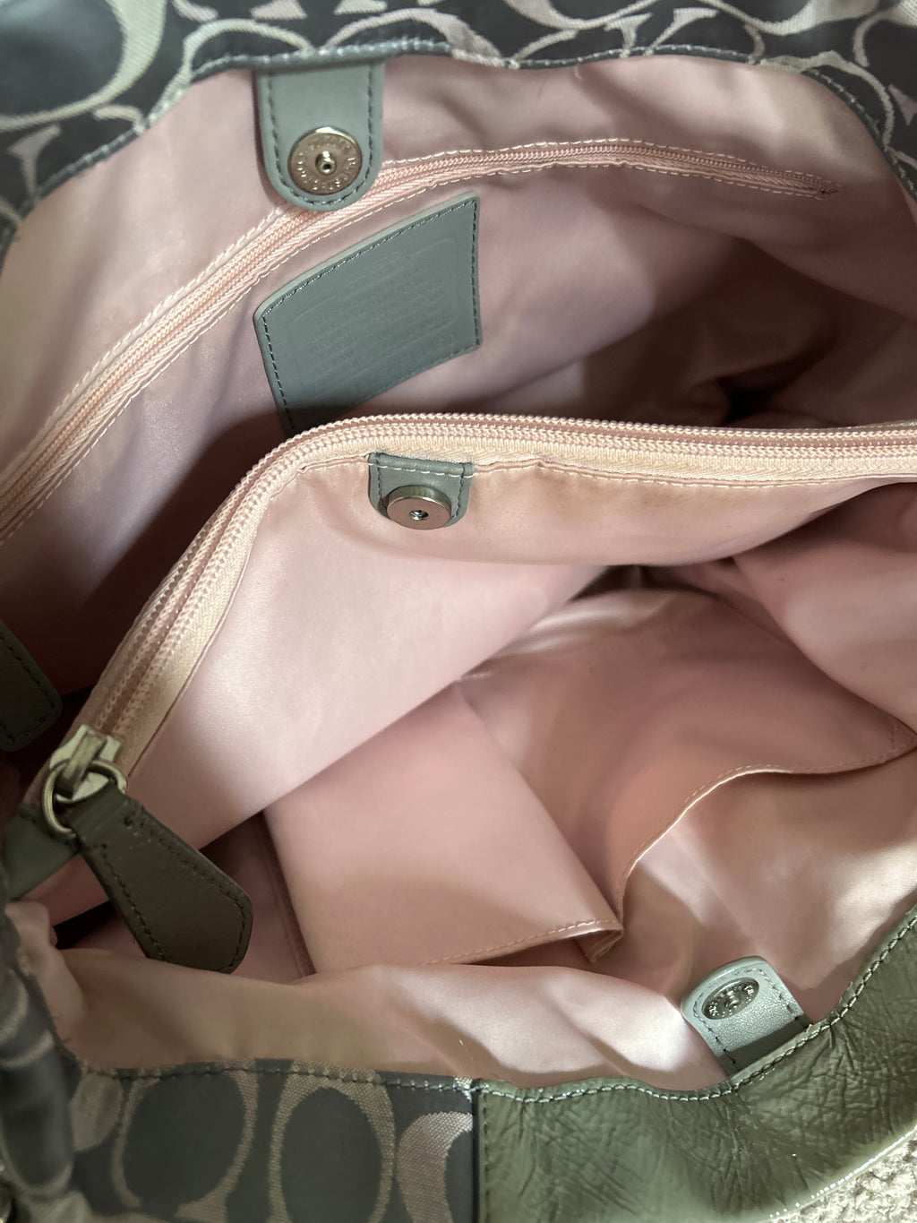 Vintage Coach Ashley tote bag