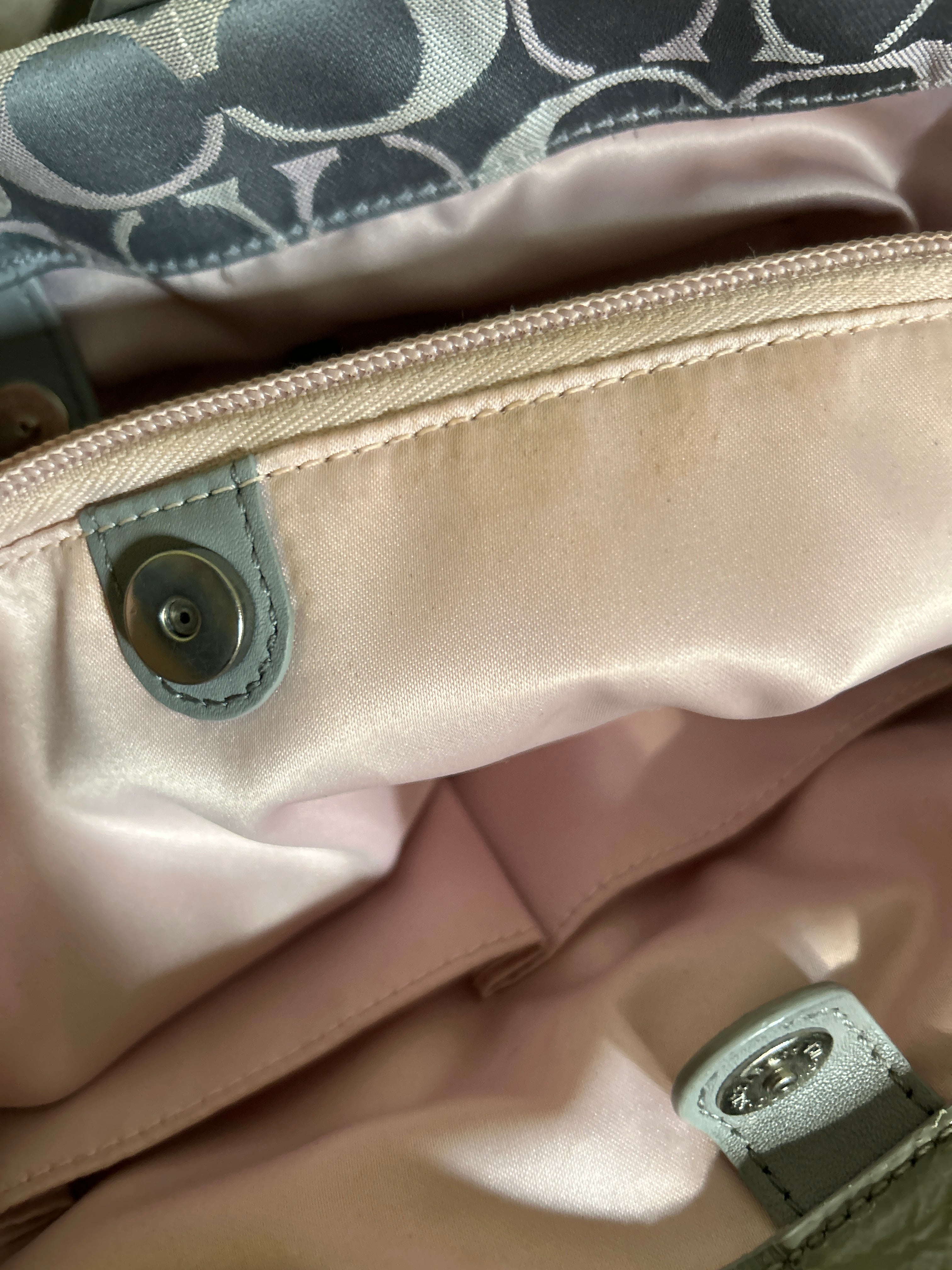 Vintage Coach Ashley tote bag