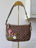 Vintage Coach floral shoulder bag