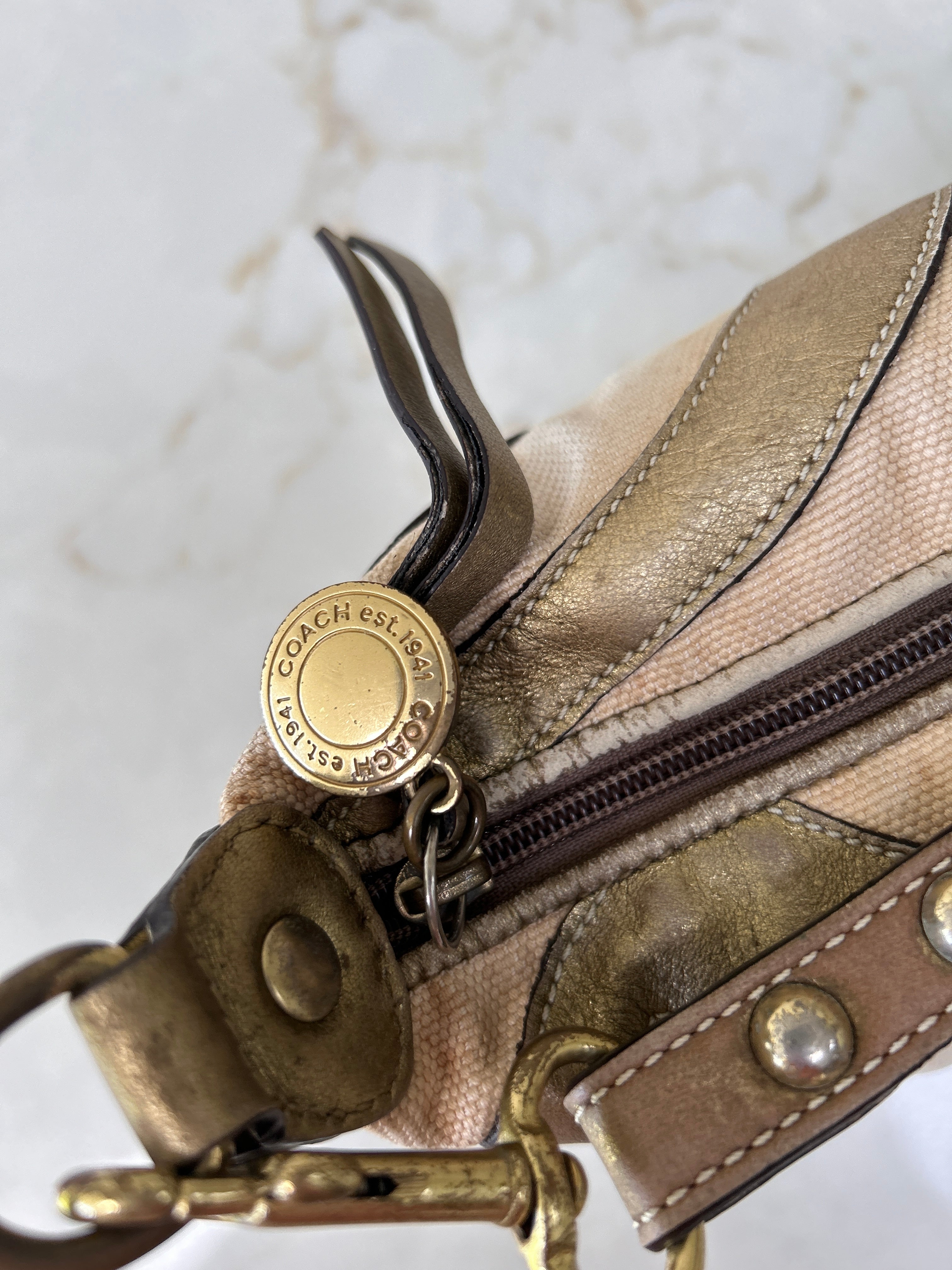 Vintage Coach mini handbag