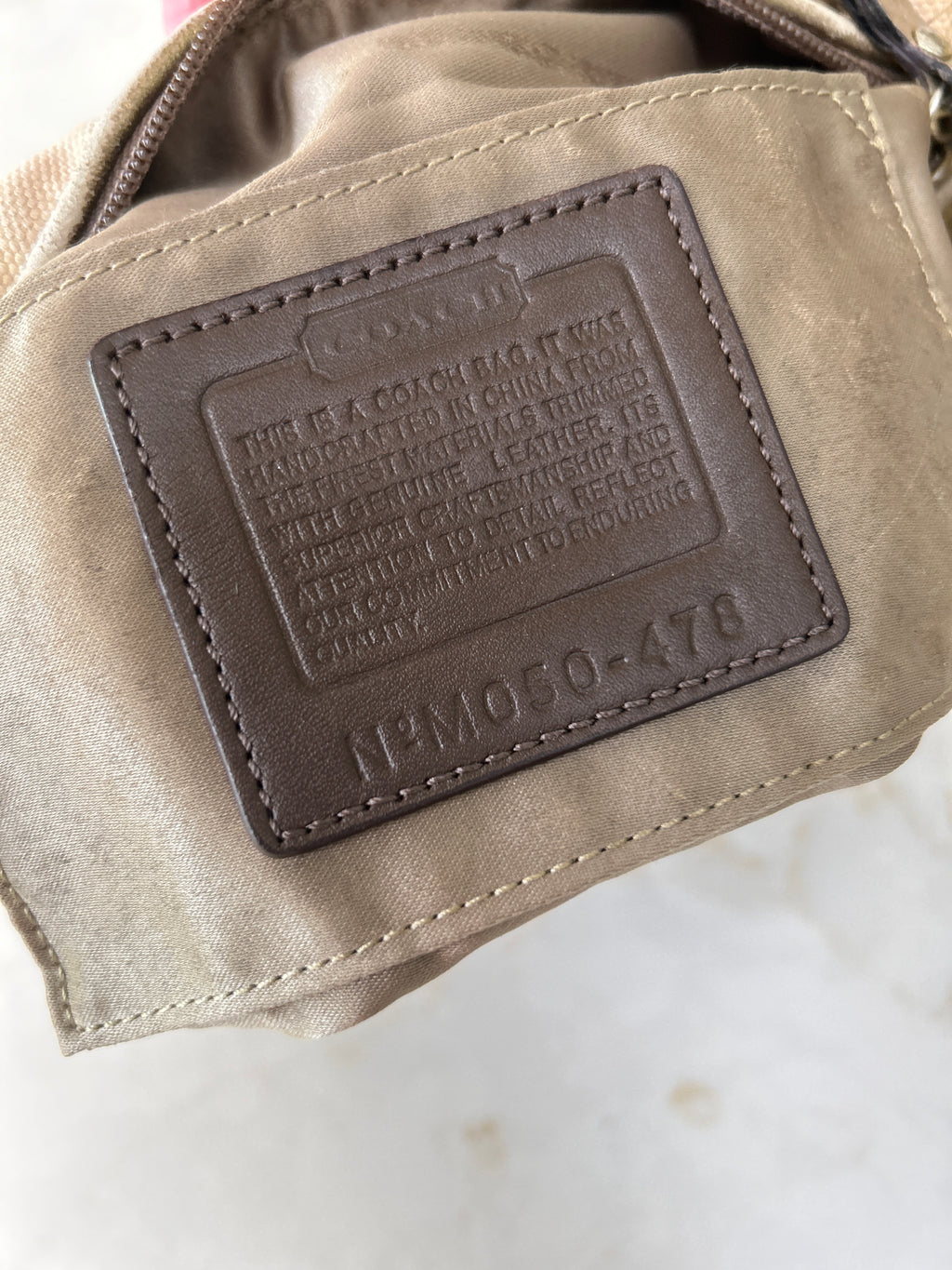 Vintage Coach mini handbag