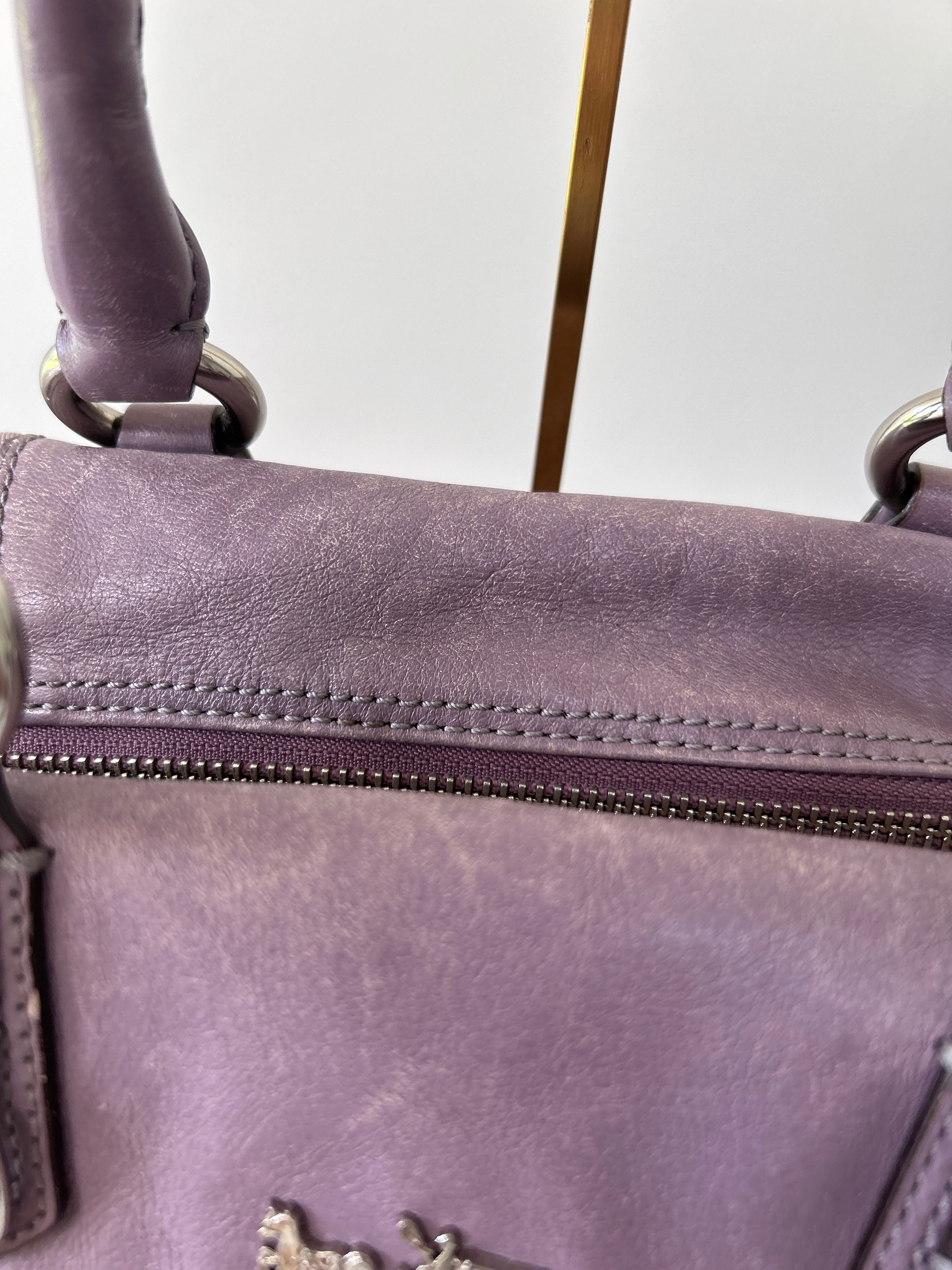Vintage Coach lilac handbag