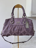 Vintage Coach lilac handbag