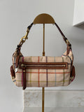 Vintage Coach Legacy plaid mini bag