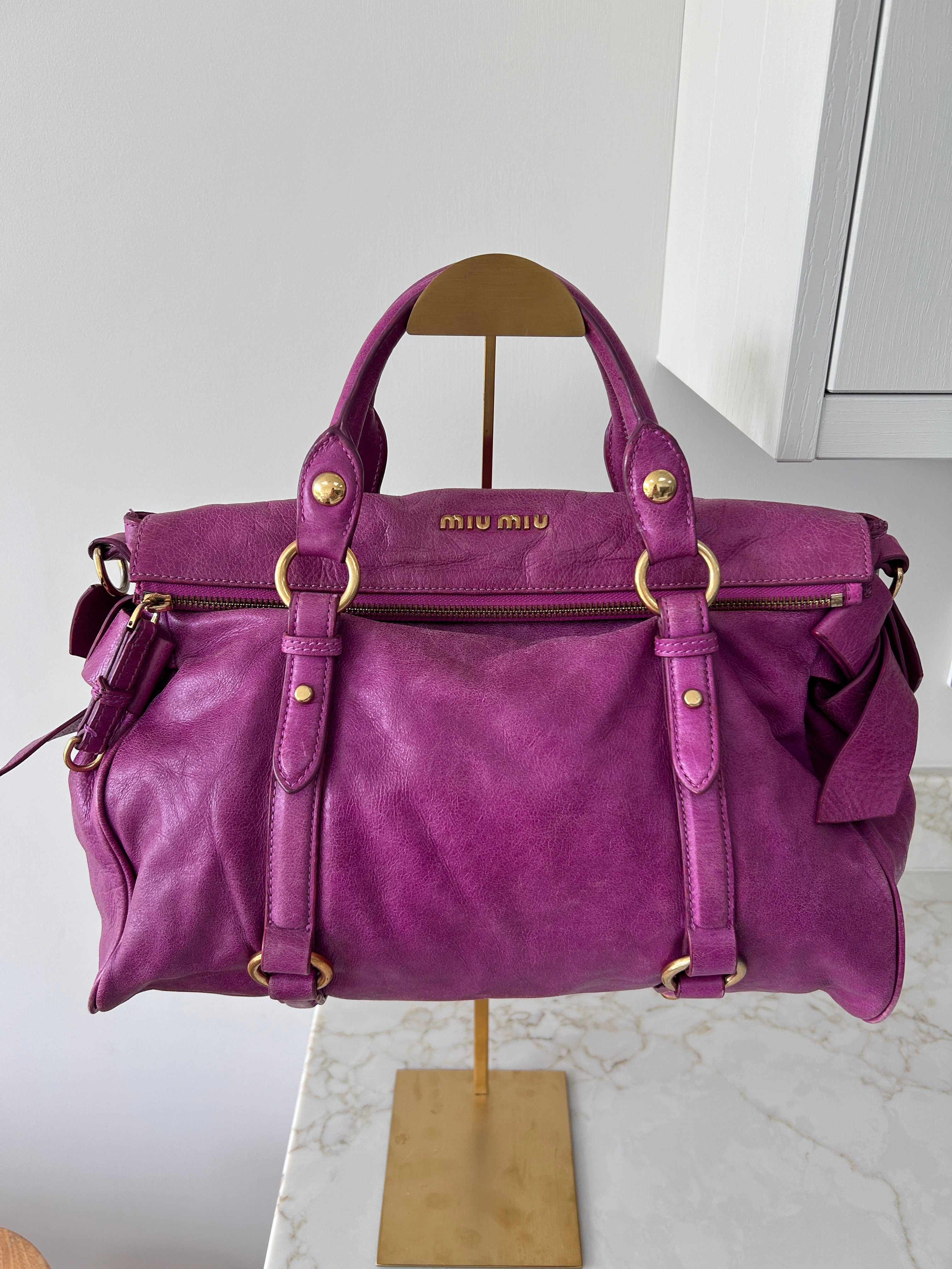 Vintage Miu Miu Vitello handbag