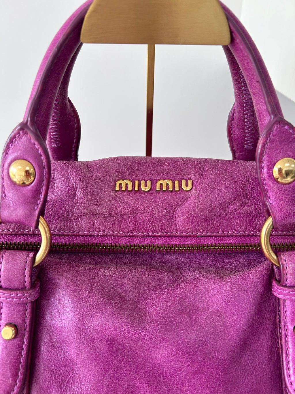 Vintage Miu Miu Vitello handbag