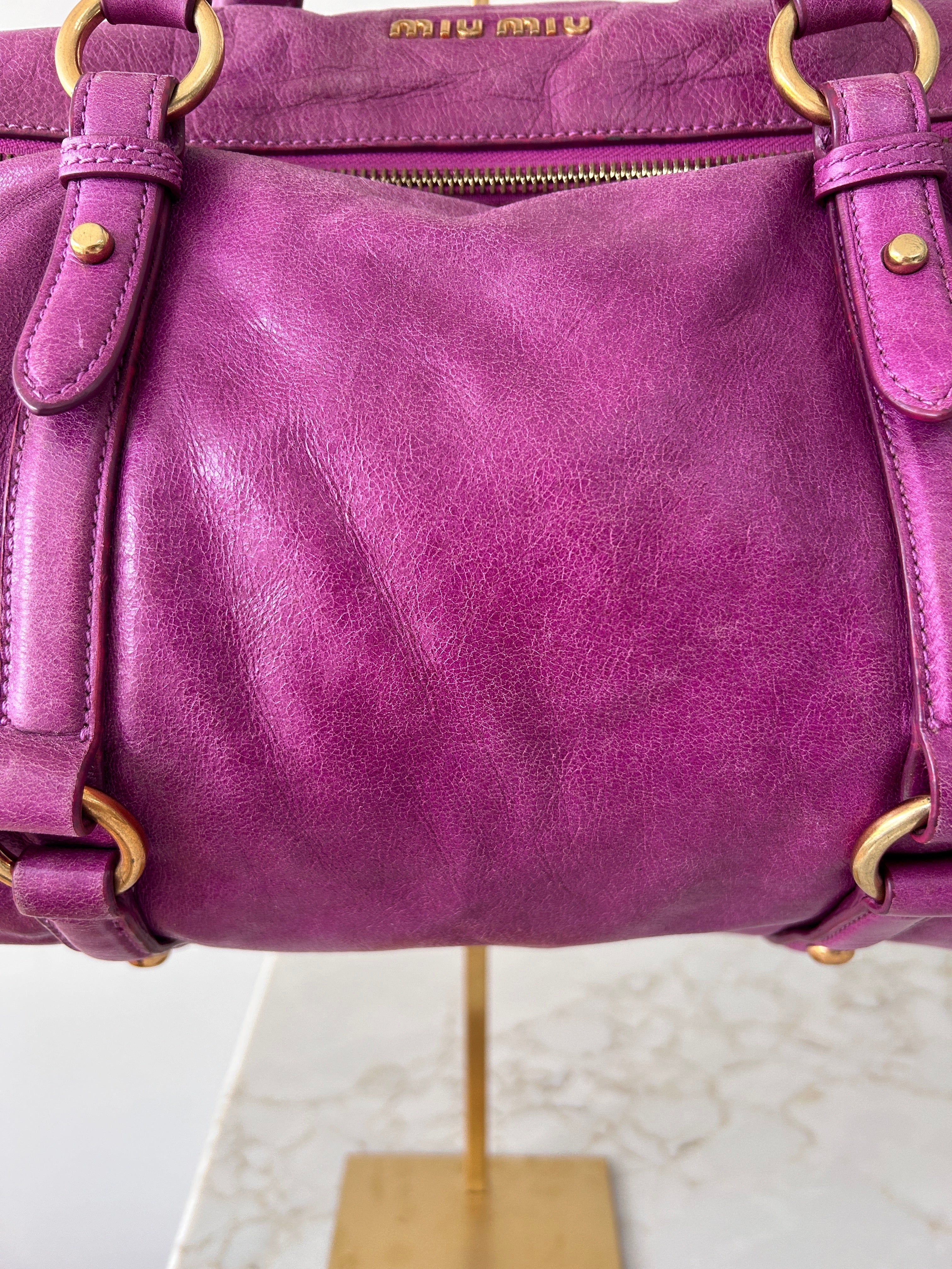 Vintage Miu Miu Vitello handbag