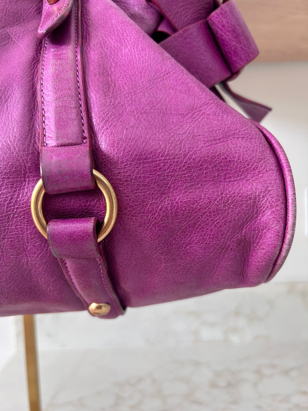 Vintage Miu Miu Vitello handbag