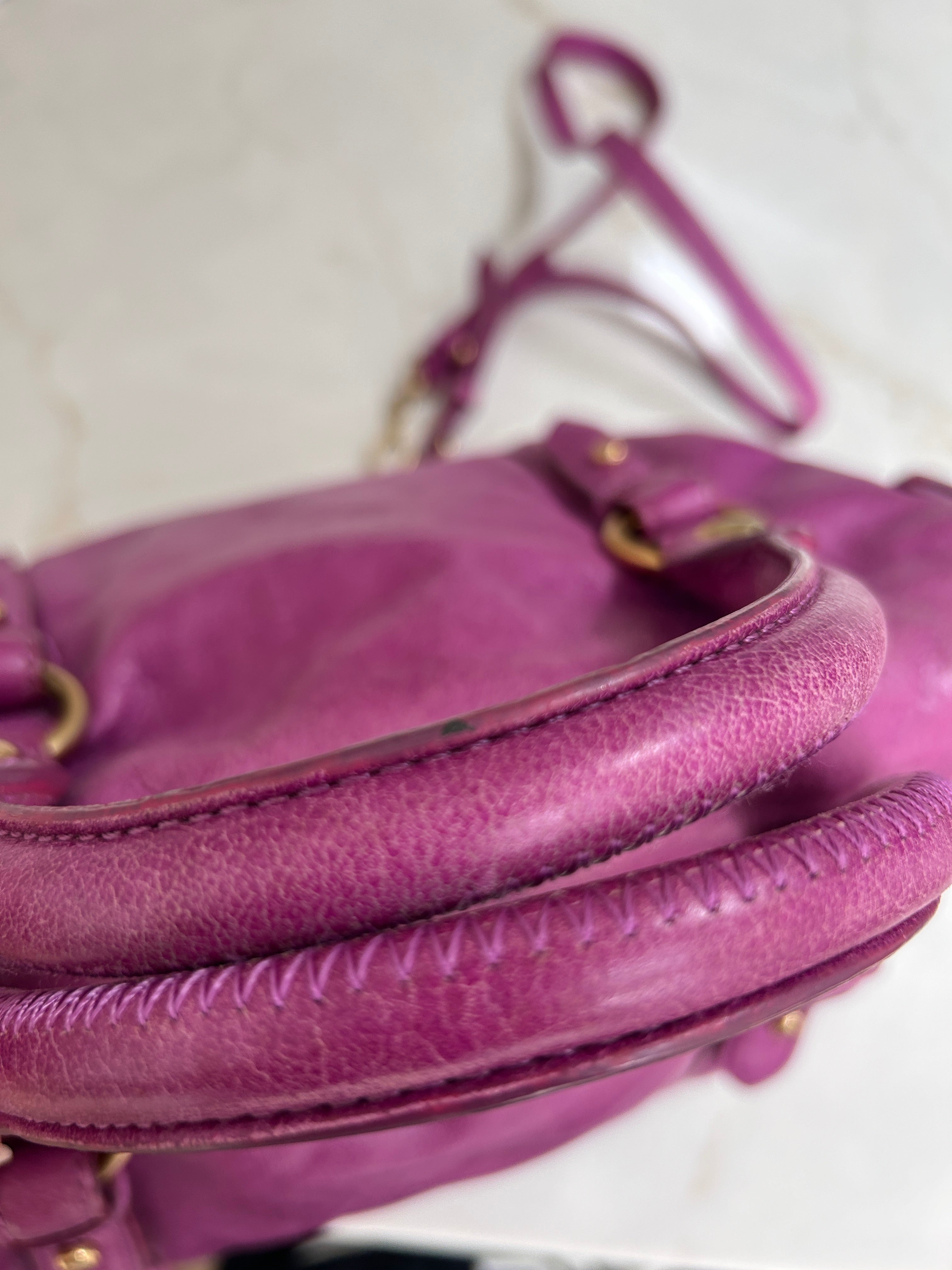 Vintage Miu Miu Vitello handbag