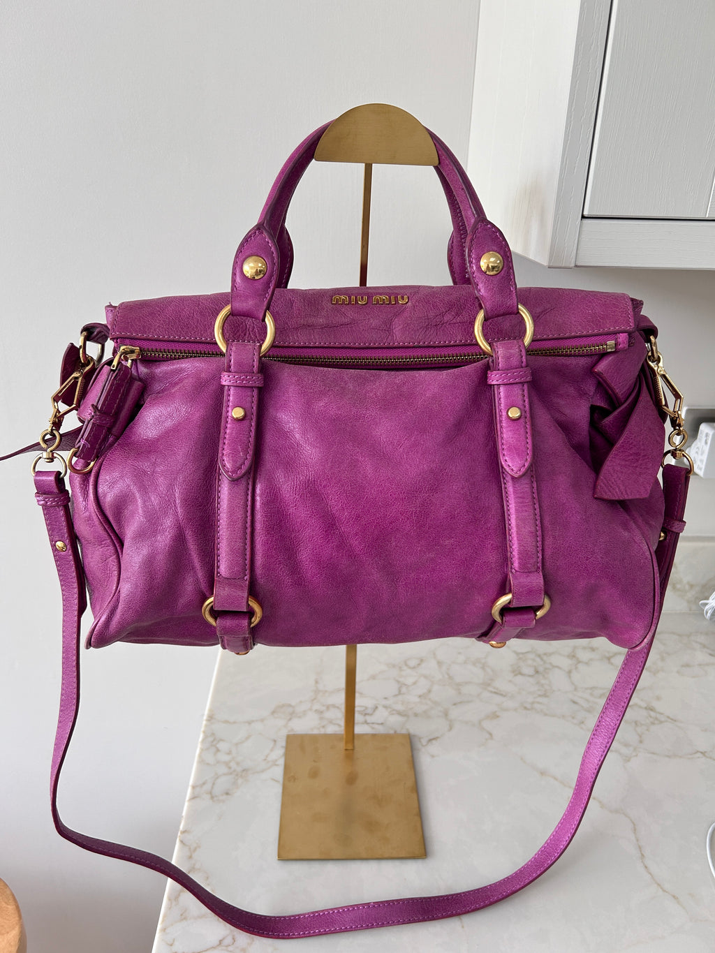 Vintage Miu Miu Vitello handbag