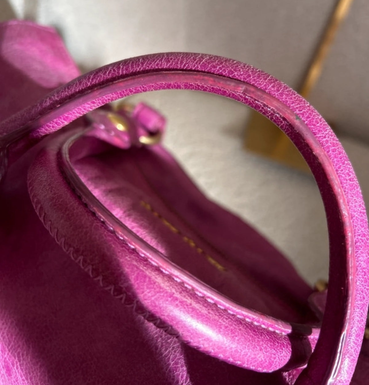 Vintage Miu Miu Vitello handbag